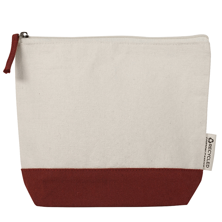 12oz. Rosewood Recycled Canvas Everyday Pouch 26
