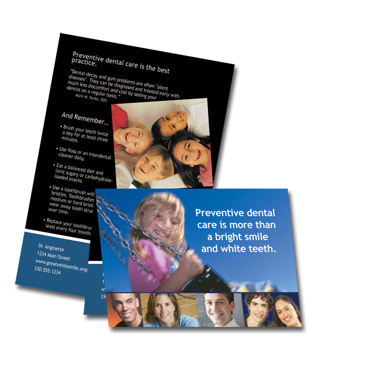 Small Folded Mailer Note Card Mailer 2