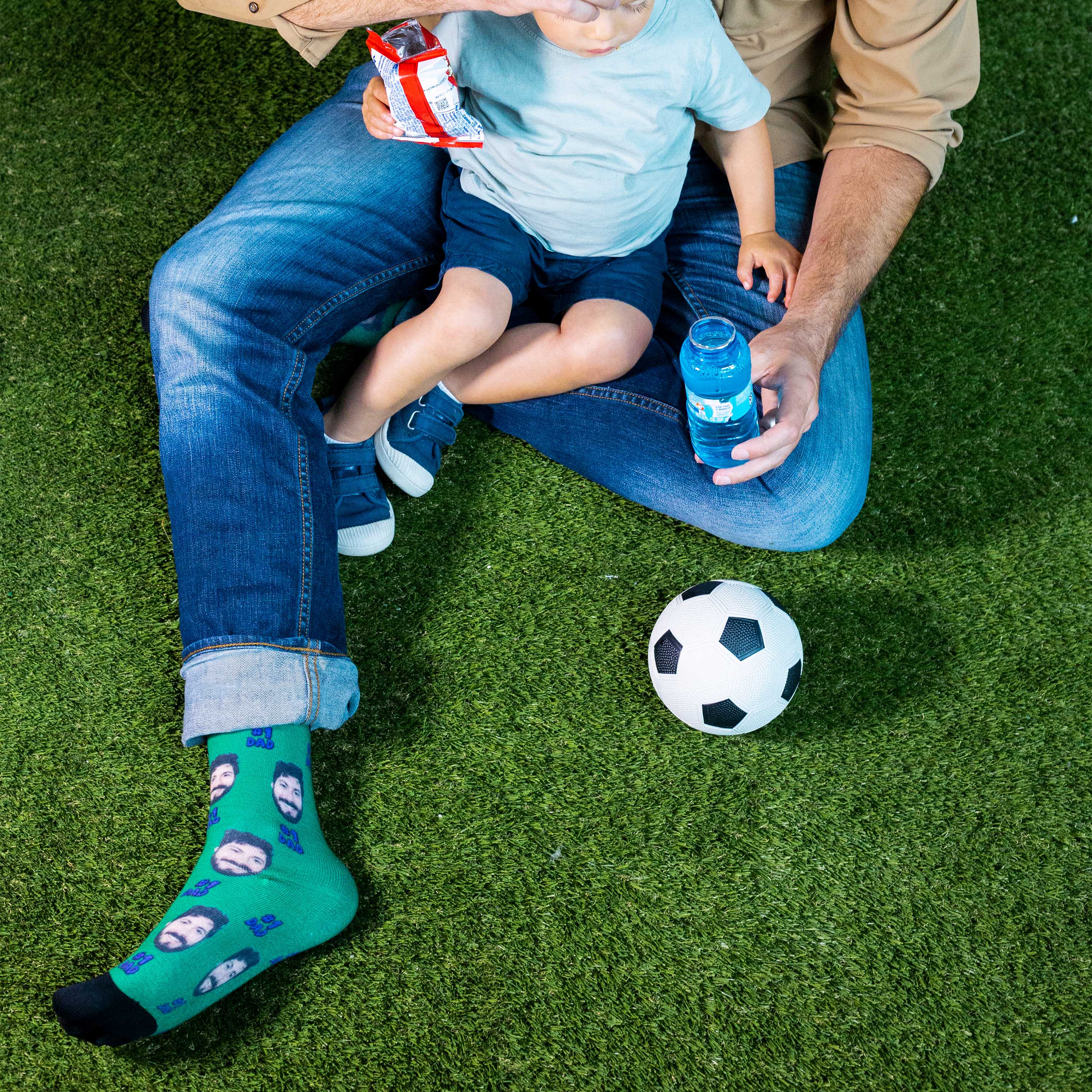Patterned Father's Day Socks - Show Dad Some Love with Unique Designs - American Made 1
