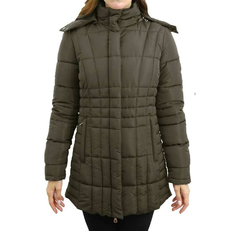 Women's Parka Coats - Olive S-XL 2