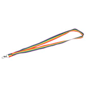 Recycled Polyester Rainbow Lanyard 15