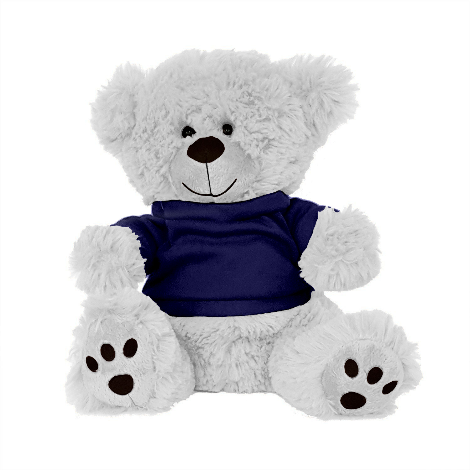 Plush Bear w/ Embroidered Paws and T-Shirt 11