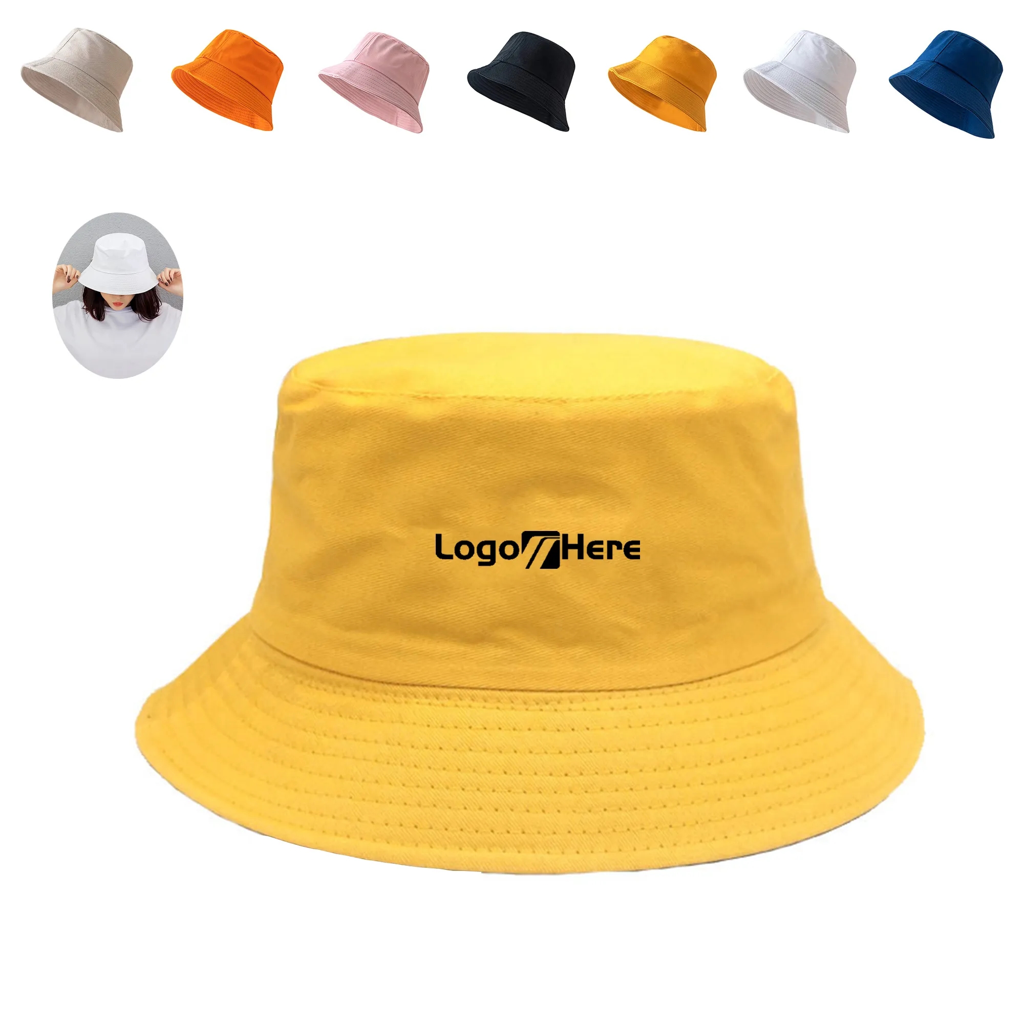 Outdoor Fisherman Bucket Sun Hat 5