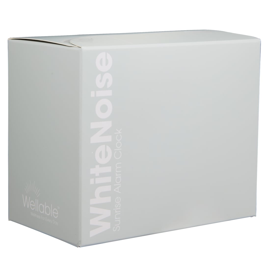 Wellable™ White Noise Sunrise Alarm Clock 15