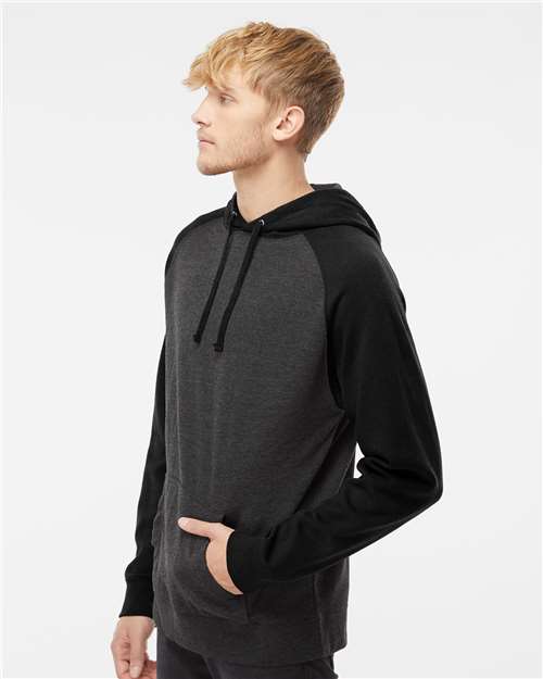 Unisex Raglan Hooded Sweatshirt - IND40RP 6