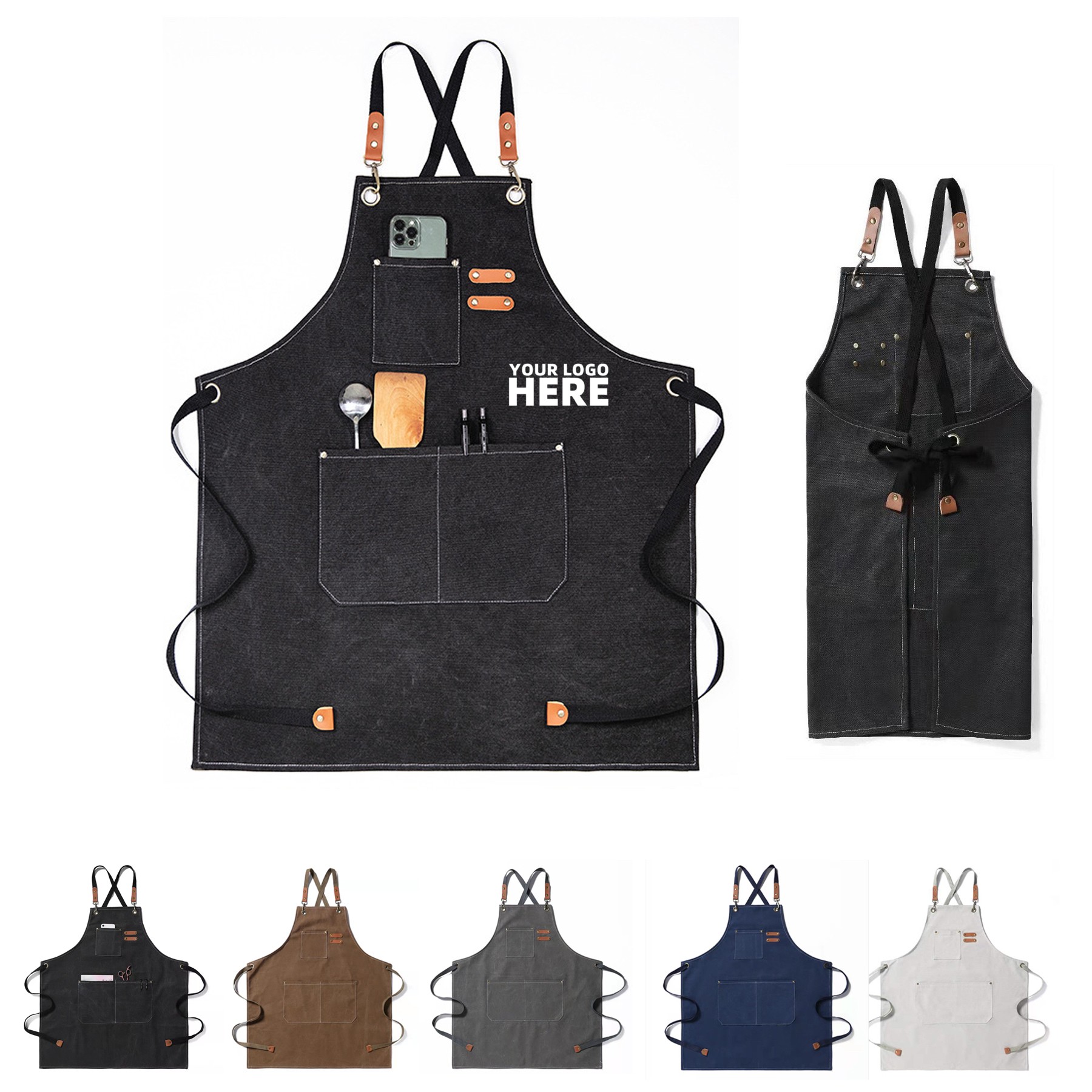 Canvas Chef Apron 1