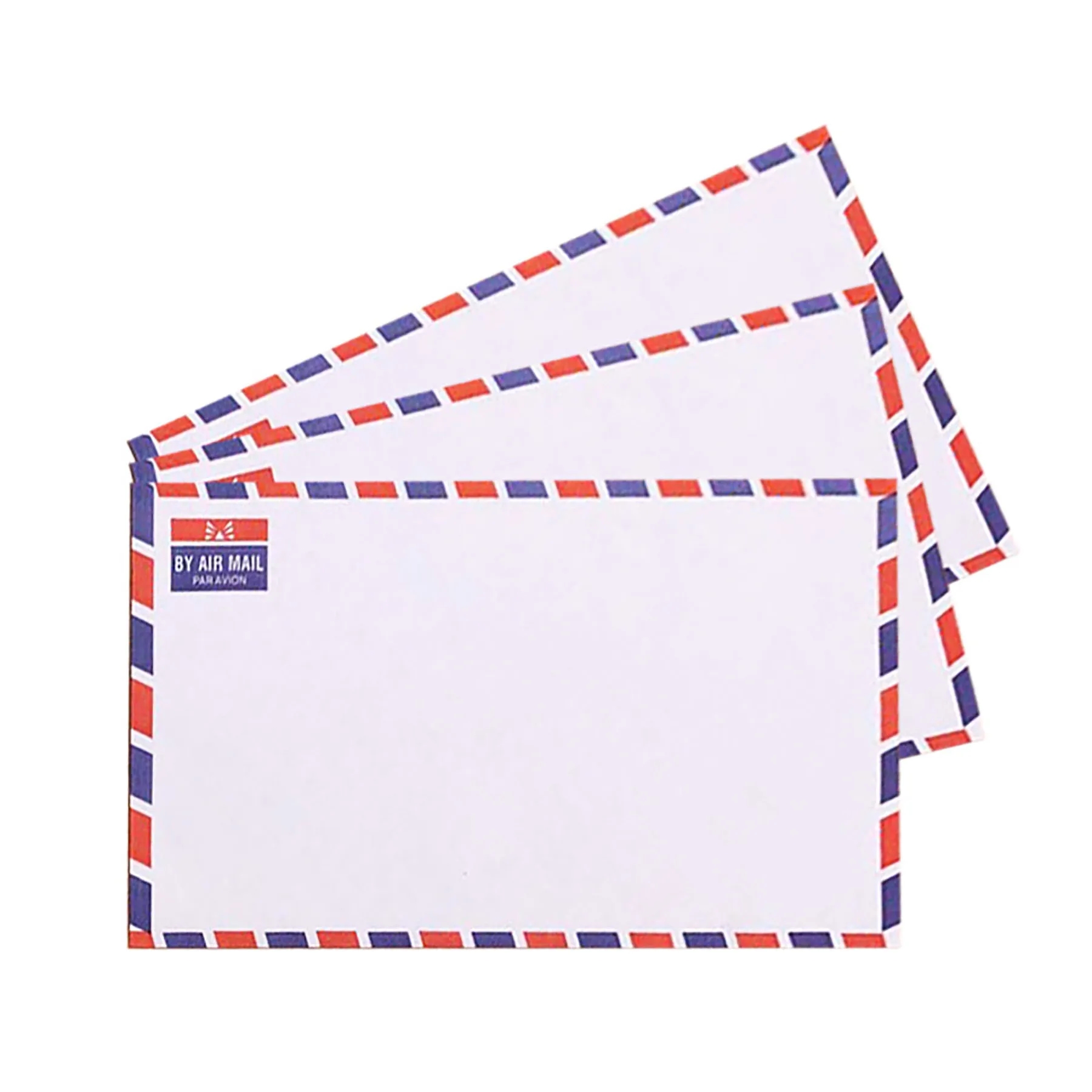 Vintage Craft Paper Airmail Envelope 2