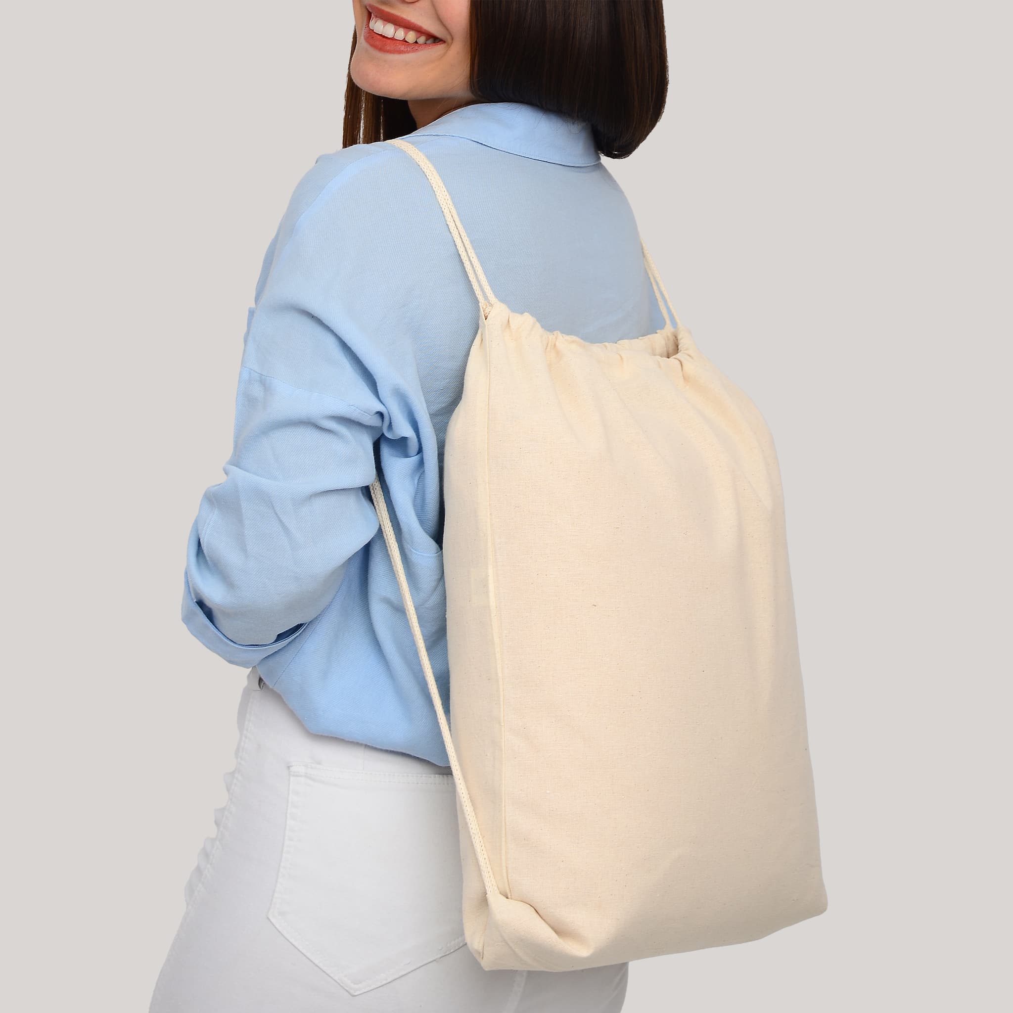 Large Sport Drawstring Backpack 8