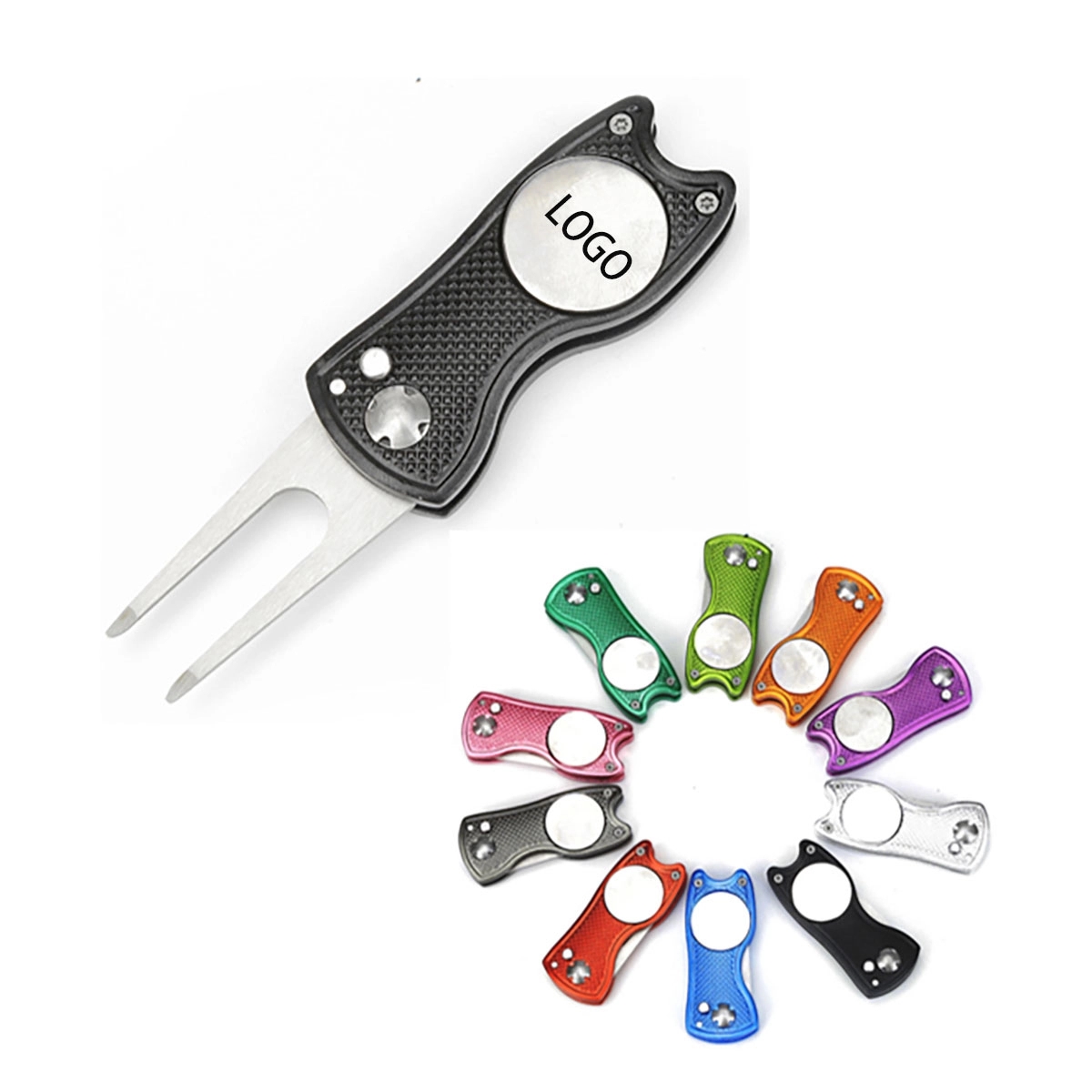 Foldable Golf Divot Tool 2