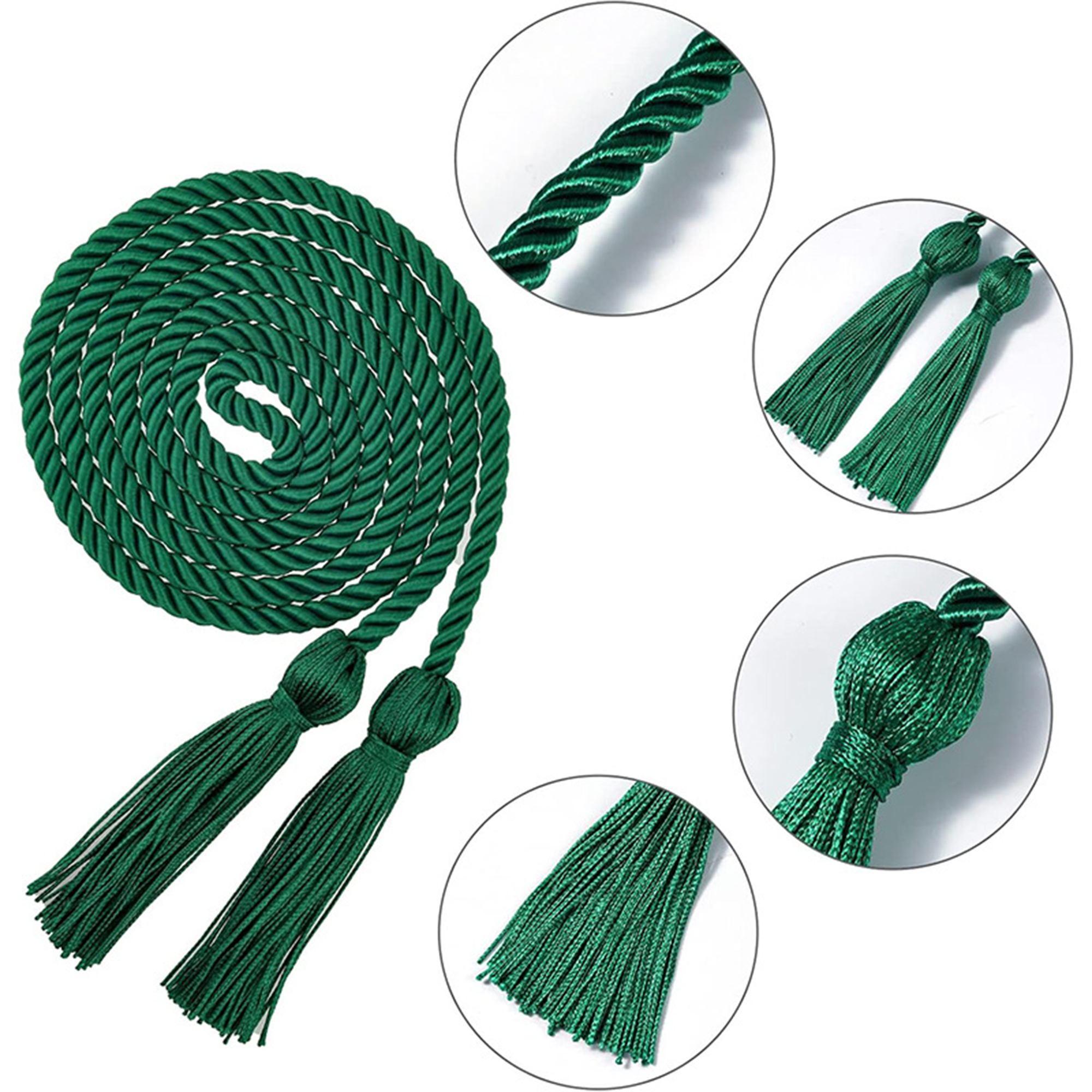 Honor Cord With Graduation Tassel Decoration 1