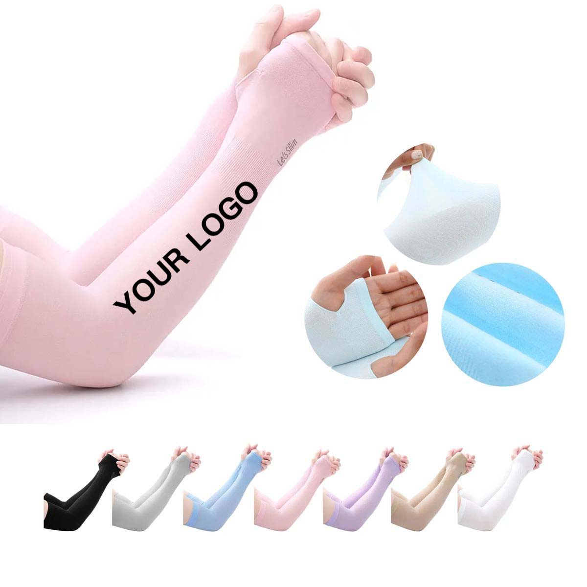 Moisture Wicking Cooling Sleeves for Sports 2