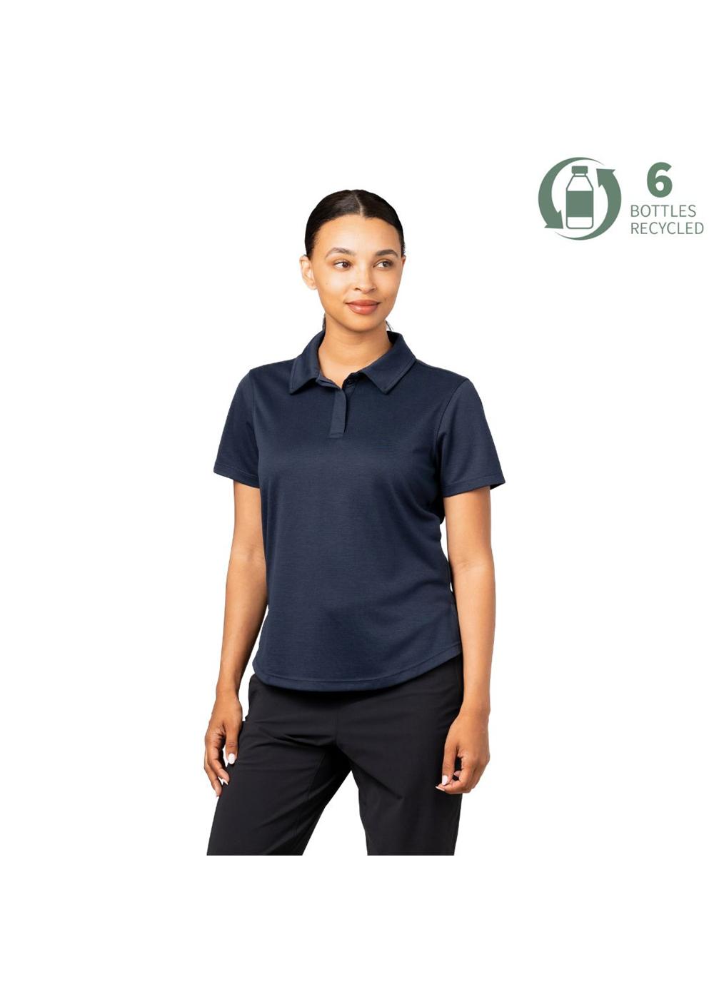 Storm Creek Women's Renewer Poly/Lyocell Blend Short Sleeve Polo 4