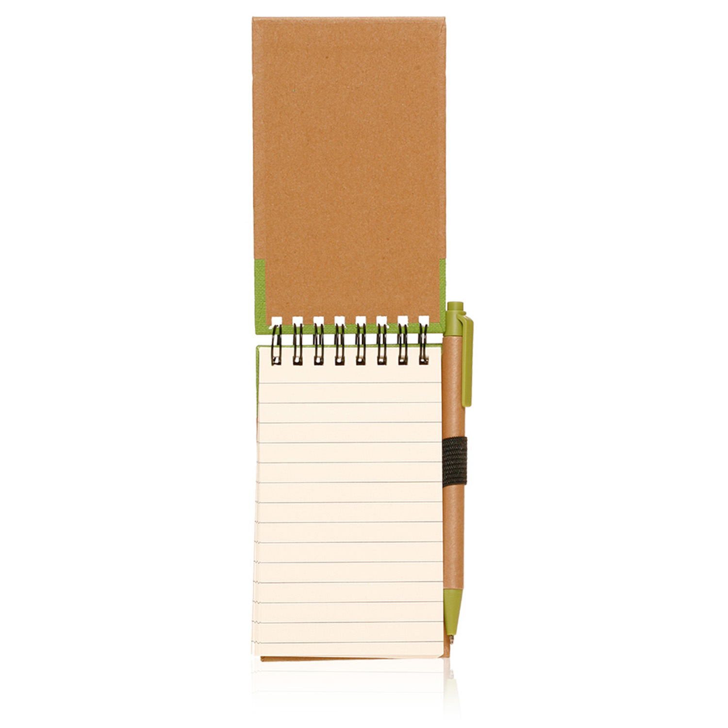 Hardcover Notebooks w/ Matching Color Elastic Band Notepad 3