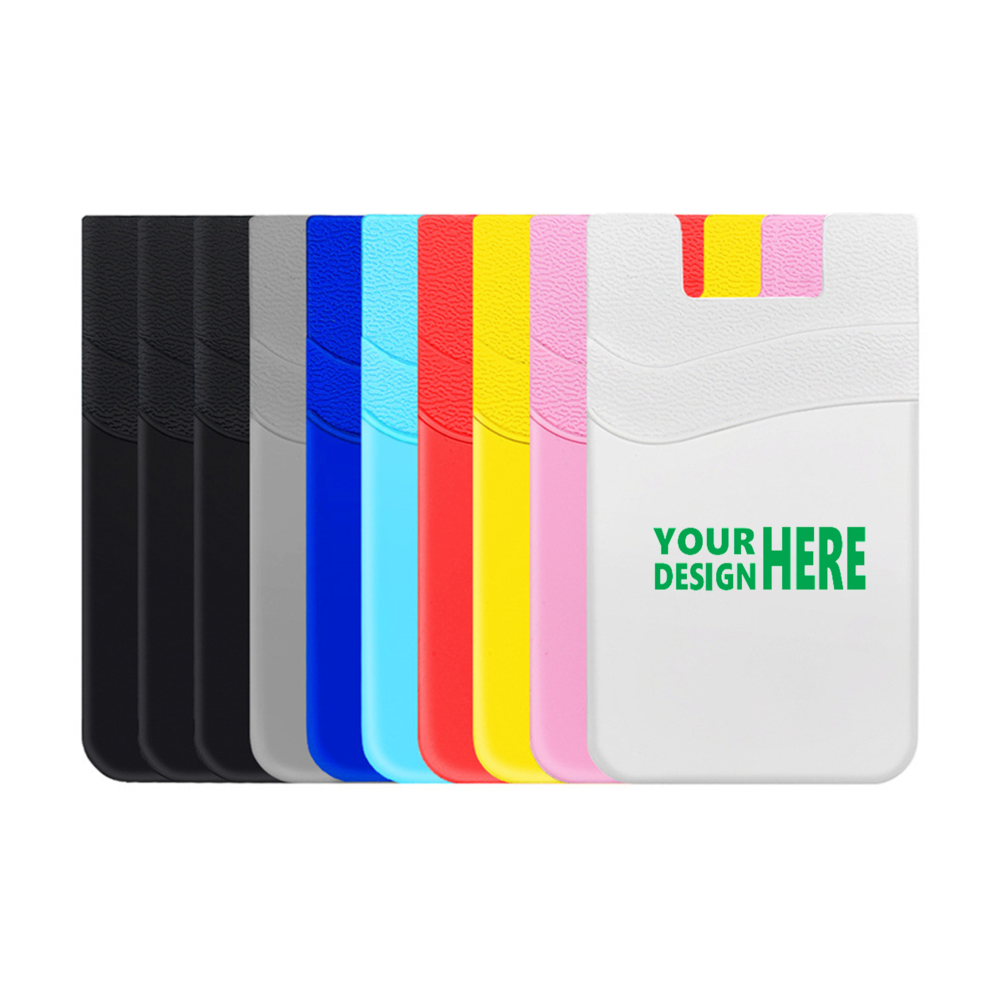 Custom Silicone Cell Phone Wallet 1