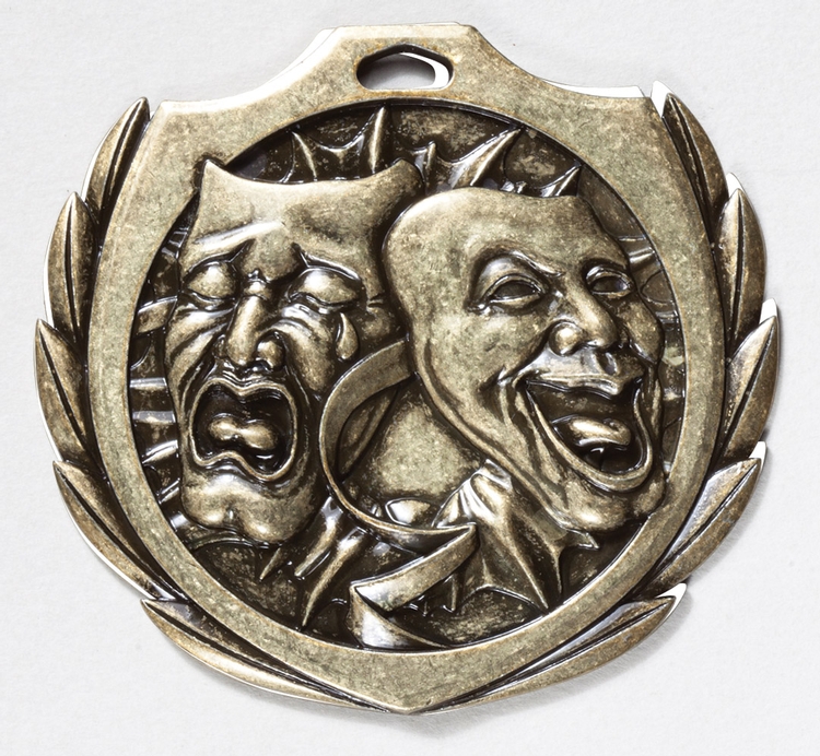 Drama Burst Medal 2 1/4" 1