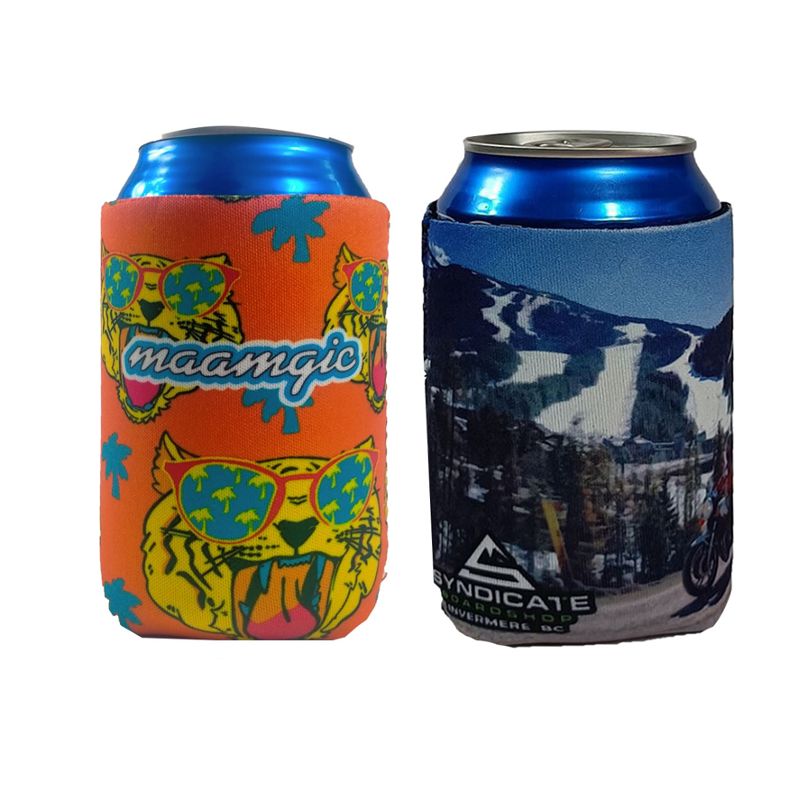 Collapsible Can Cooler, custom koozie with logo imprint 1