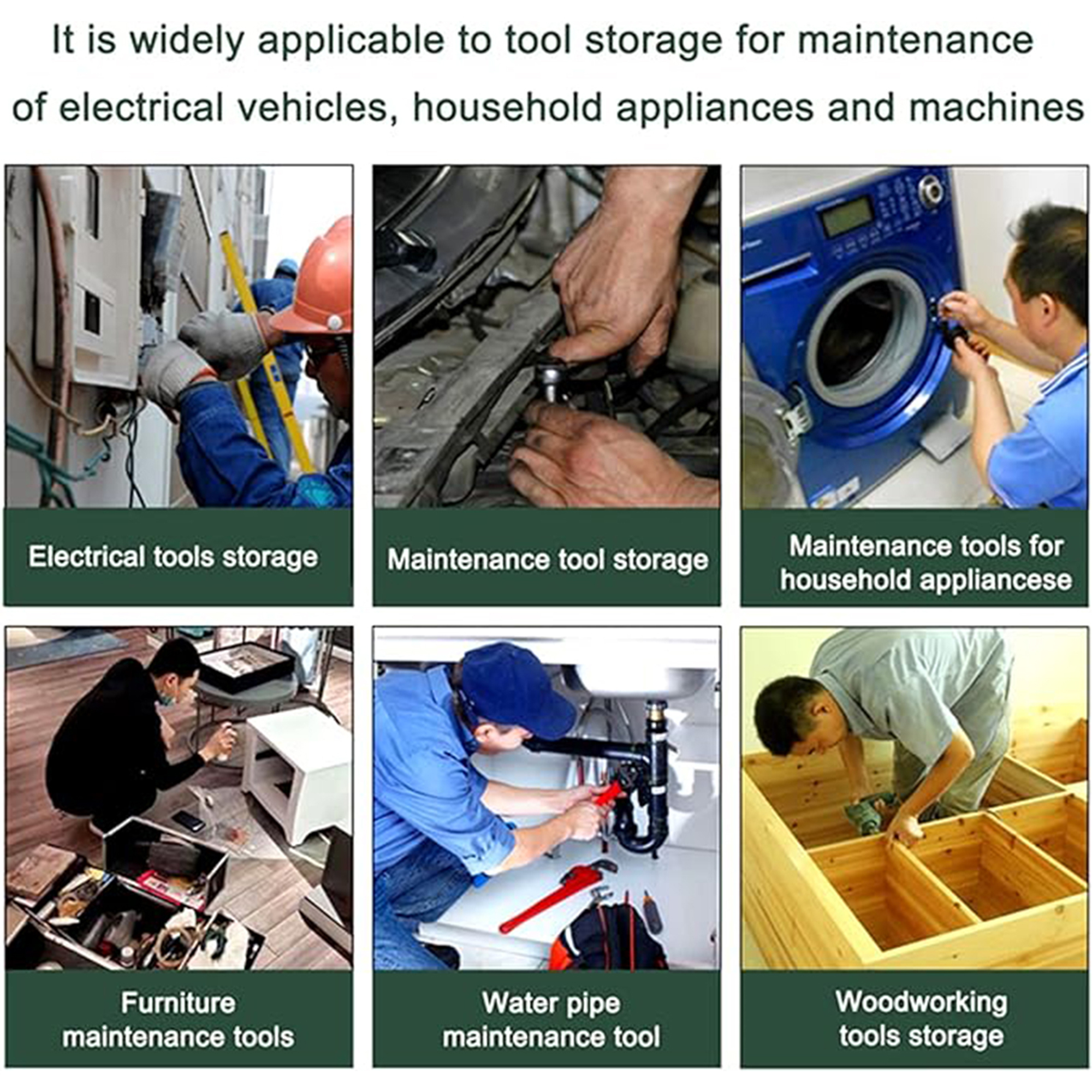 Compact 600D Oxford Tool Storage Bag 5