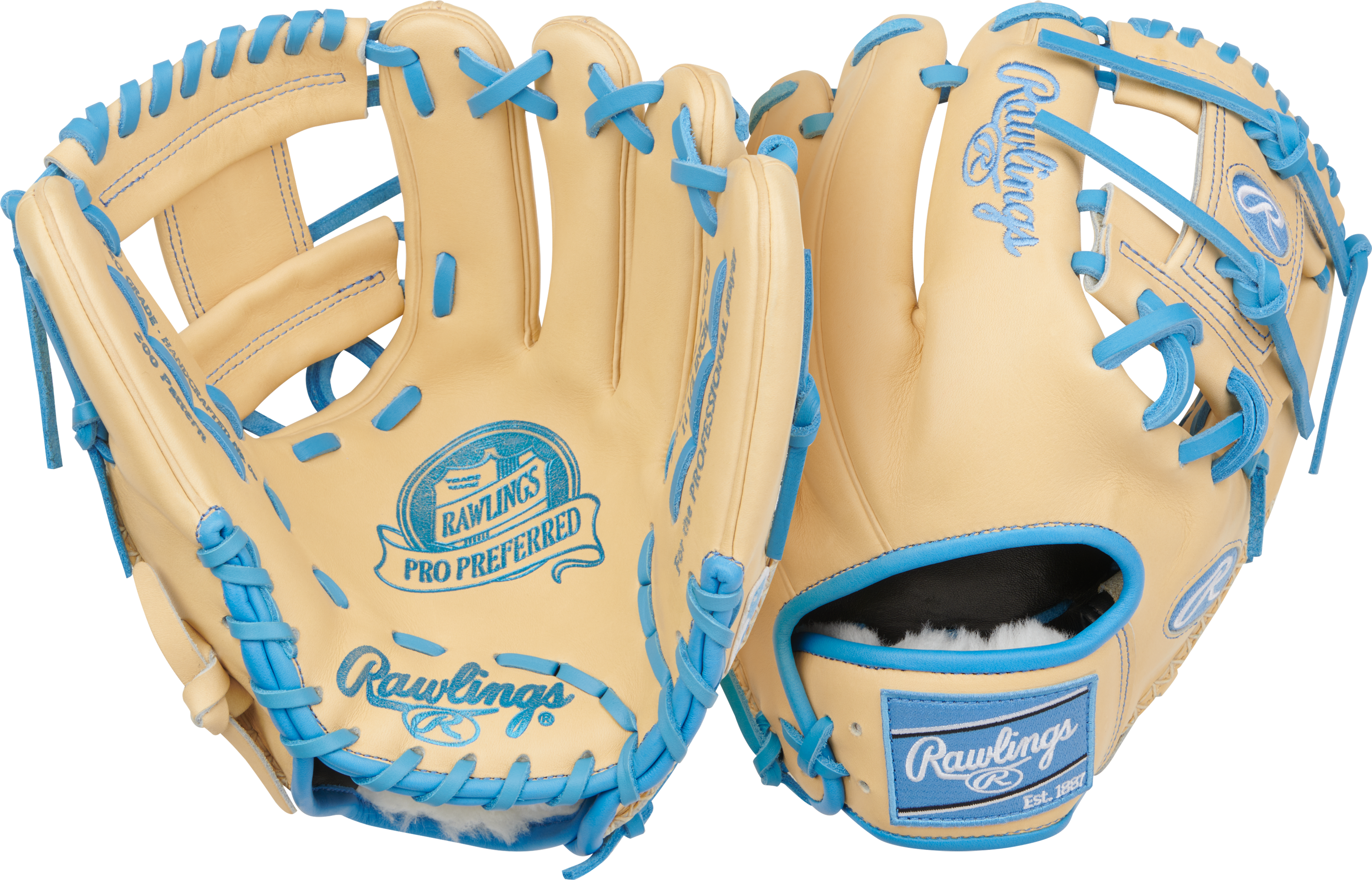 Rawlings Pro Preferred 11.5 in Baseball Glove, Infield 1