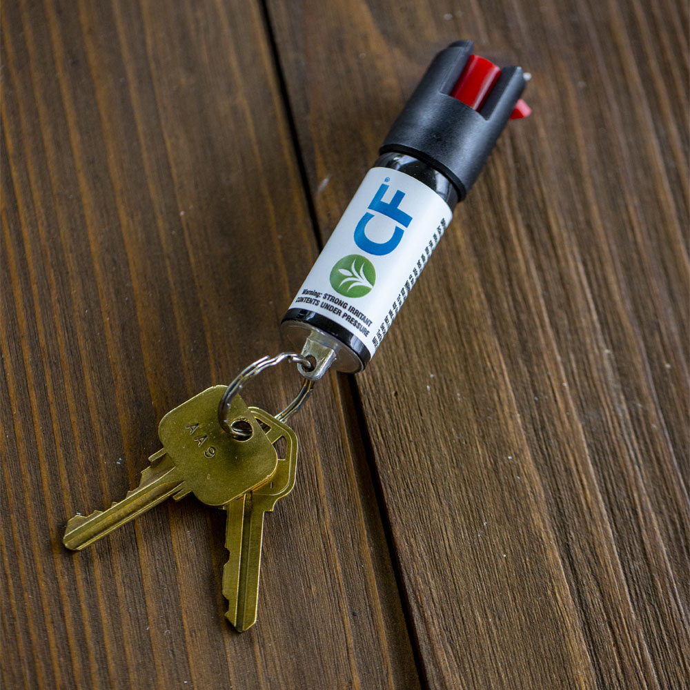 Pepper Spray 0.5 oz. can with key ring 4