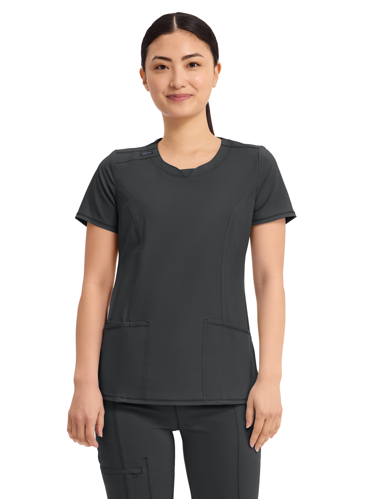 Infinity - Women's 3-Pocket Round Neck Top 47