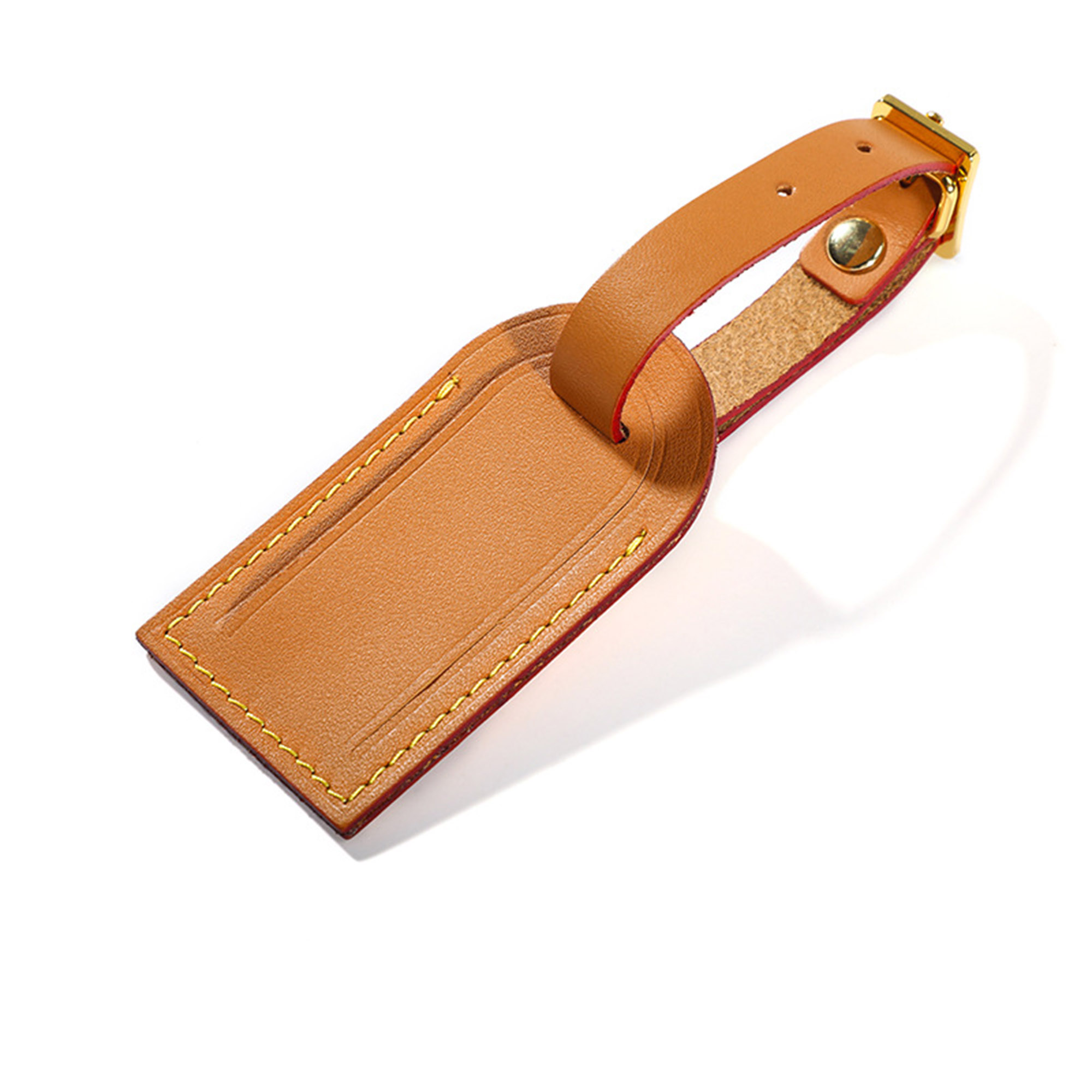 Genuine Leatherette Luggage Tag 2