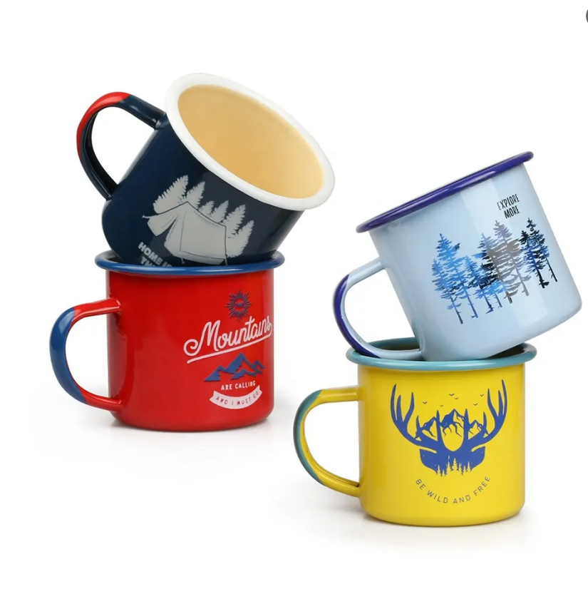 15 oz. Camp Speckled Ceramic Mug 3