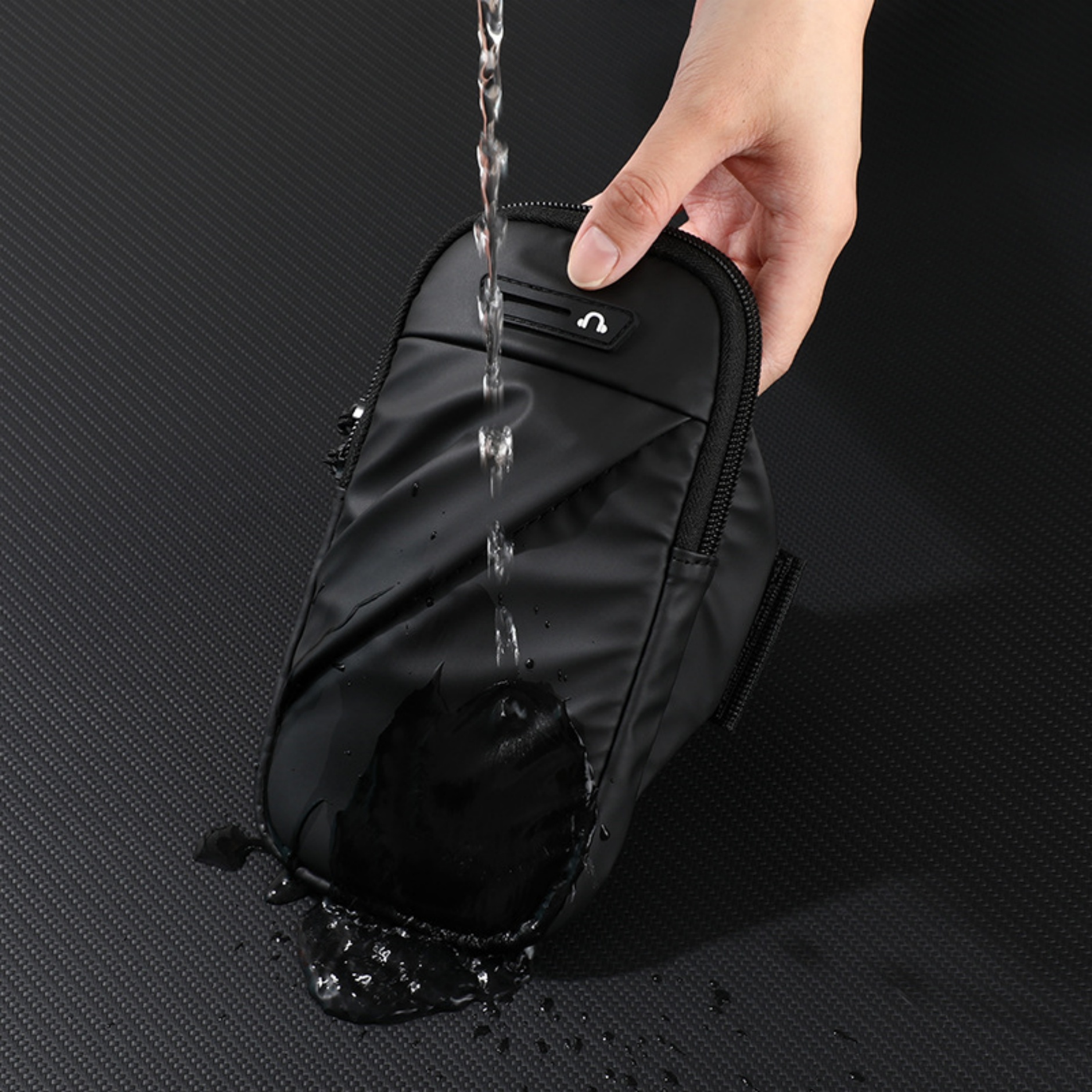 7 inch PU Leather Waterproof Sport Arm Bag 5
