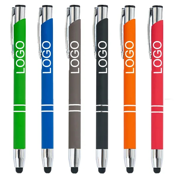 Paragon Soft Rubberized Stylus Ballpoint Pen 7