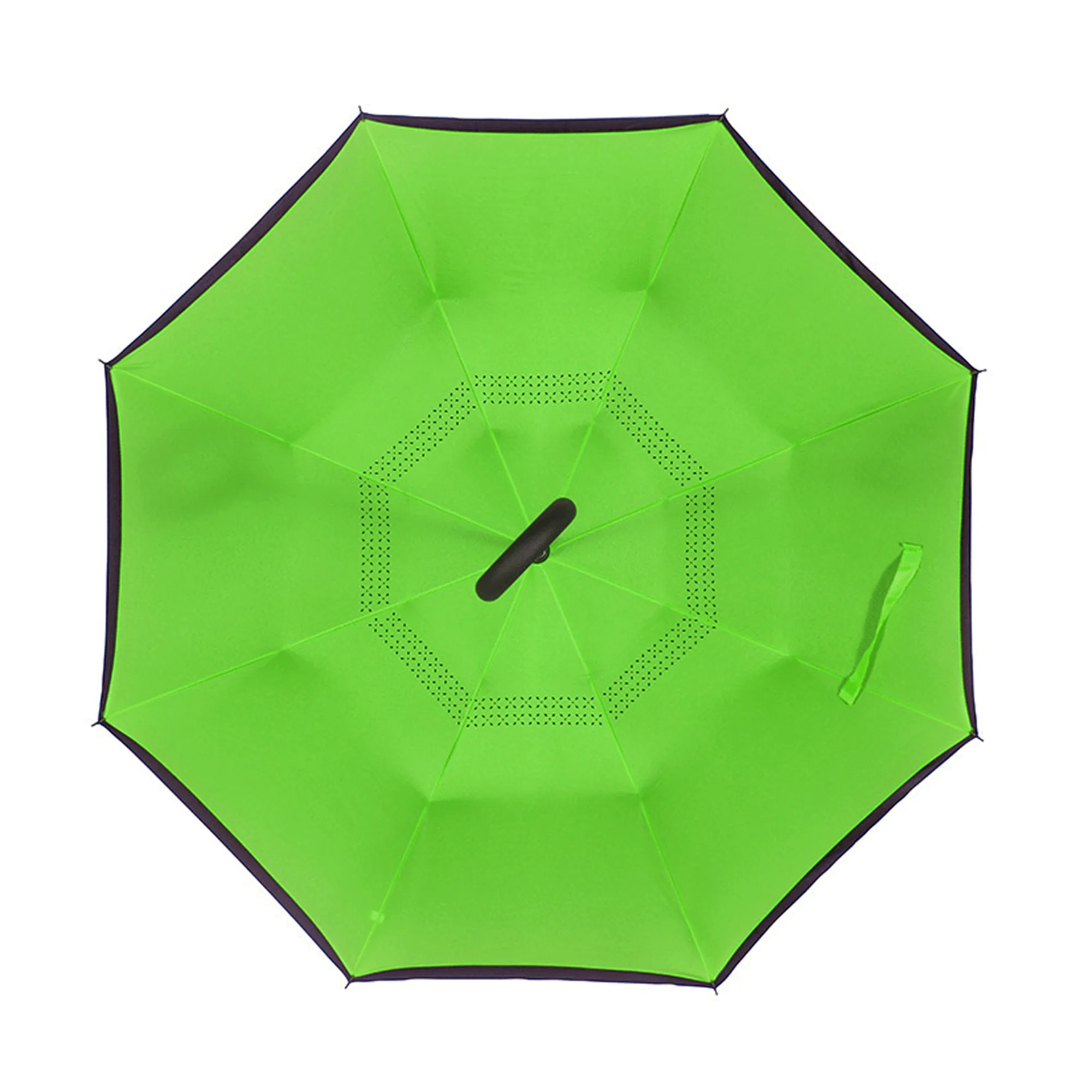 MOQ 50PCS C-Shaped Handle Inverted Umbrella 4