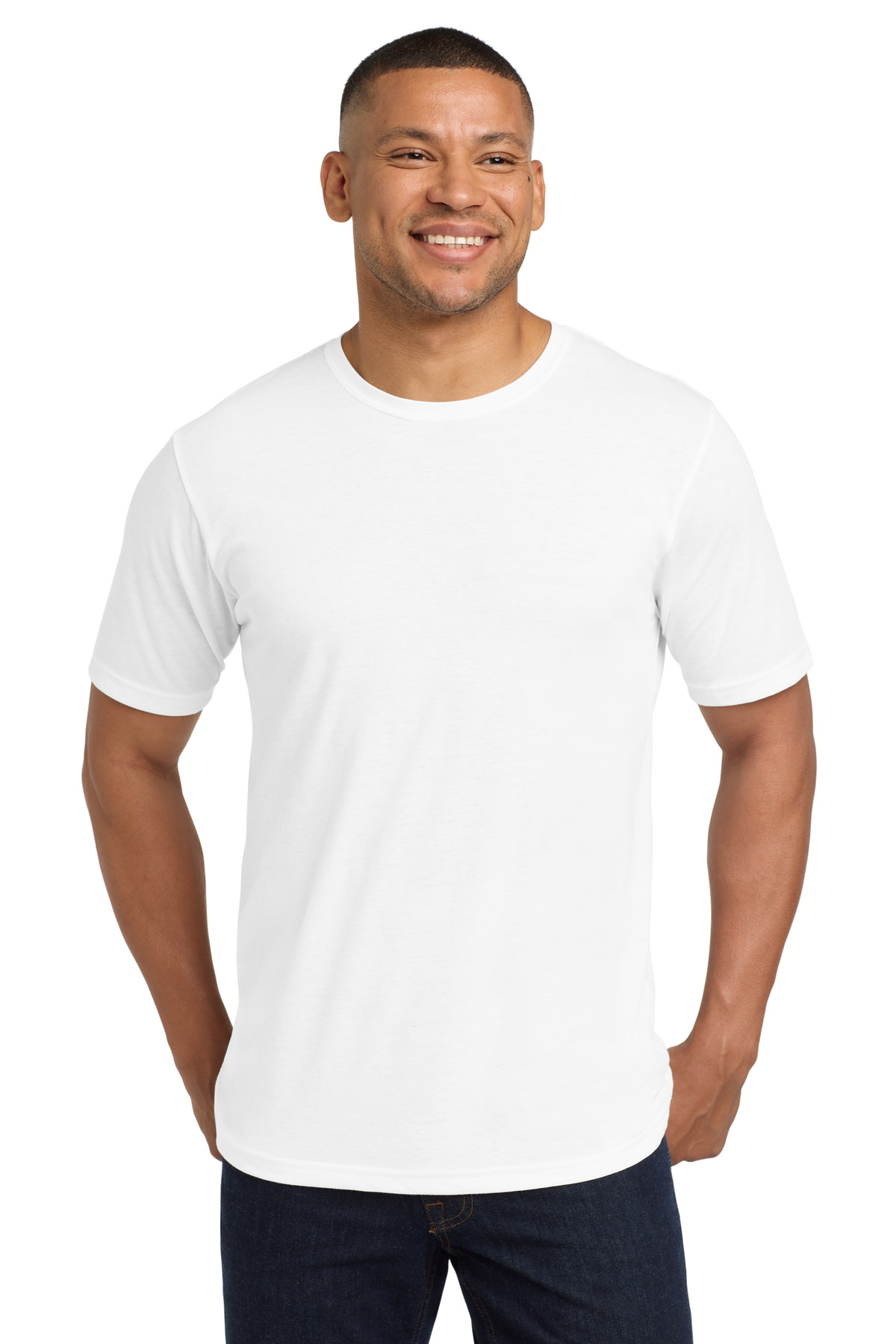 Next Level Apparel Adult Poly/Cotton Tee. NL6200 150