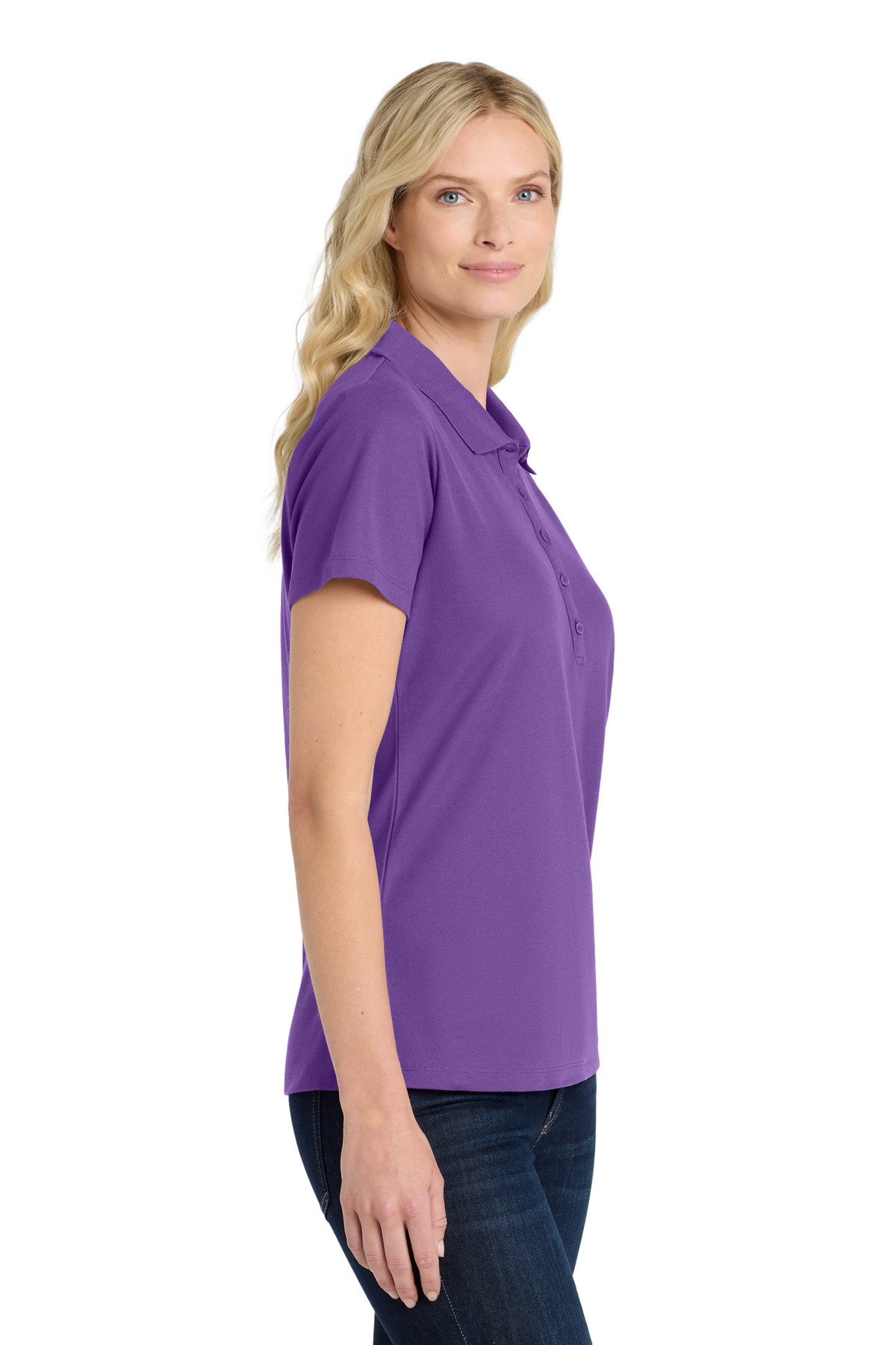 Port Authority Women's SuperPro React Polo. LK810 31