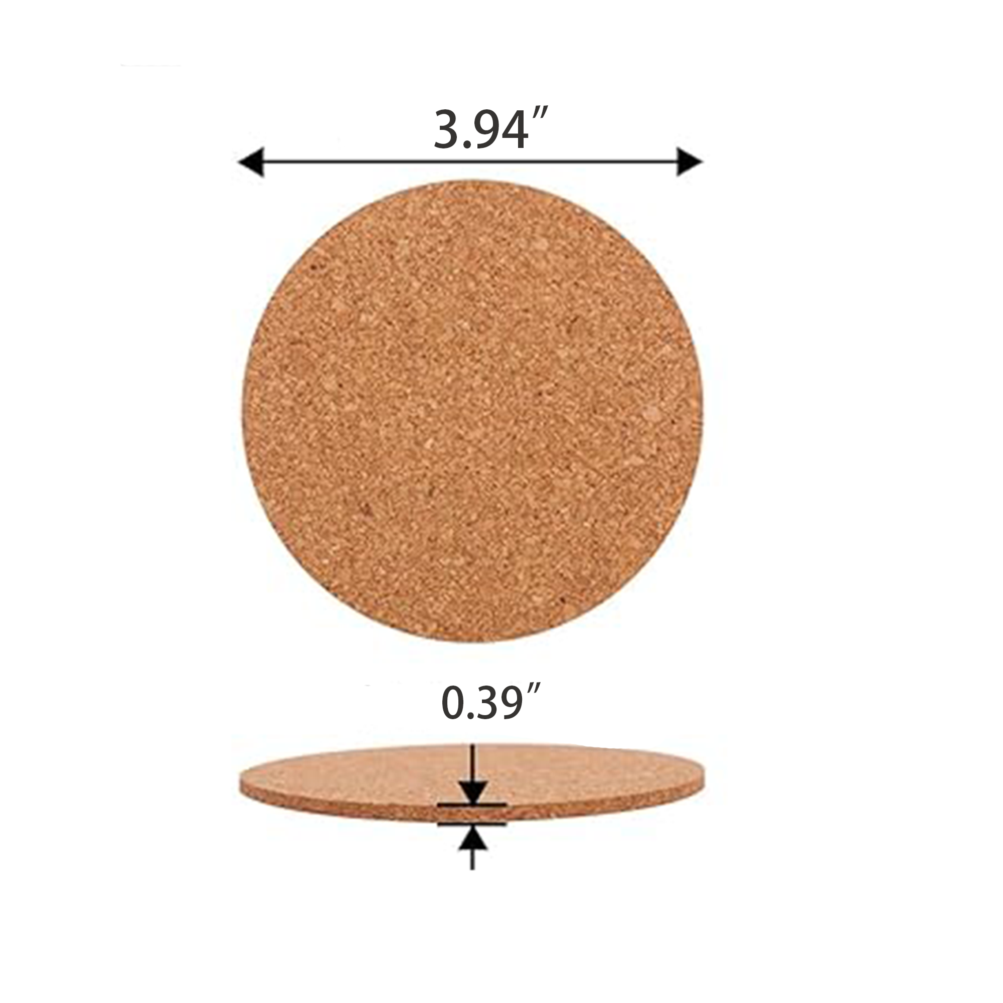 Absorbent Cork Coaster 1