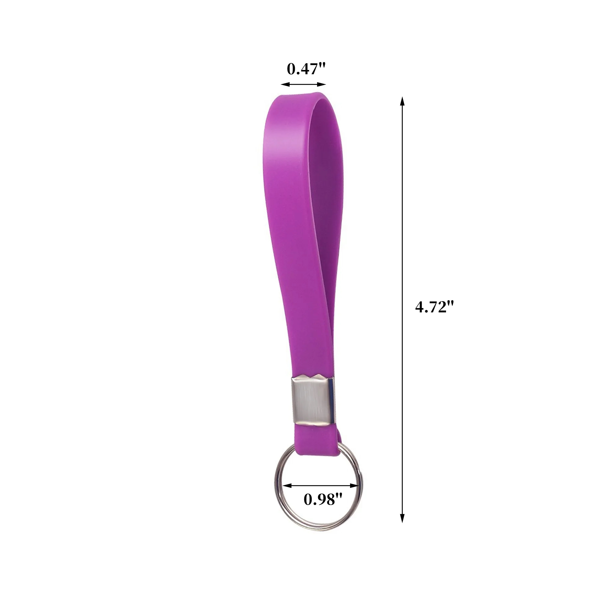 Running Marathon Cross Country Run Silicone Keychains 2