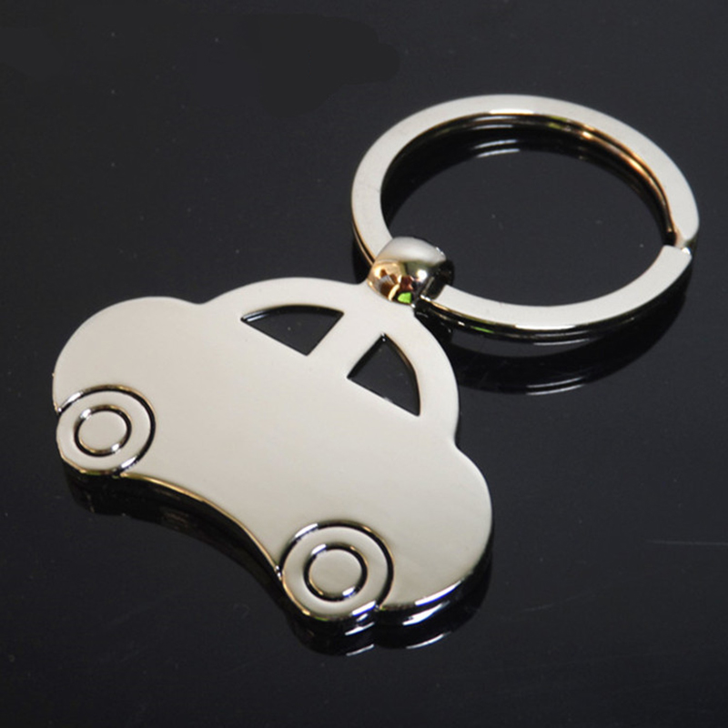 Creative Car Shape Metal Key Pendant 4