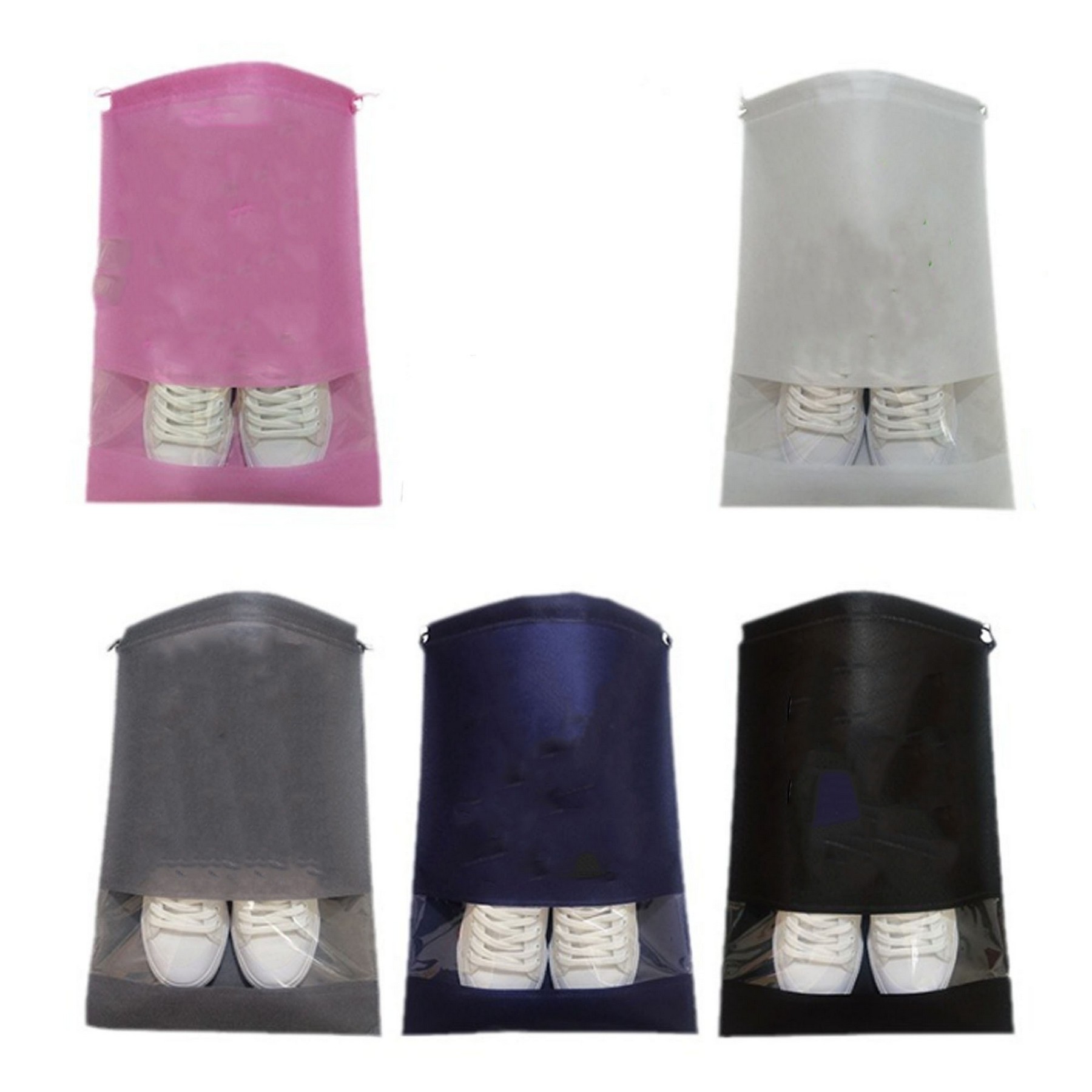 Nonwoven Drawstring Shoe Bag 3