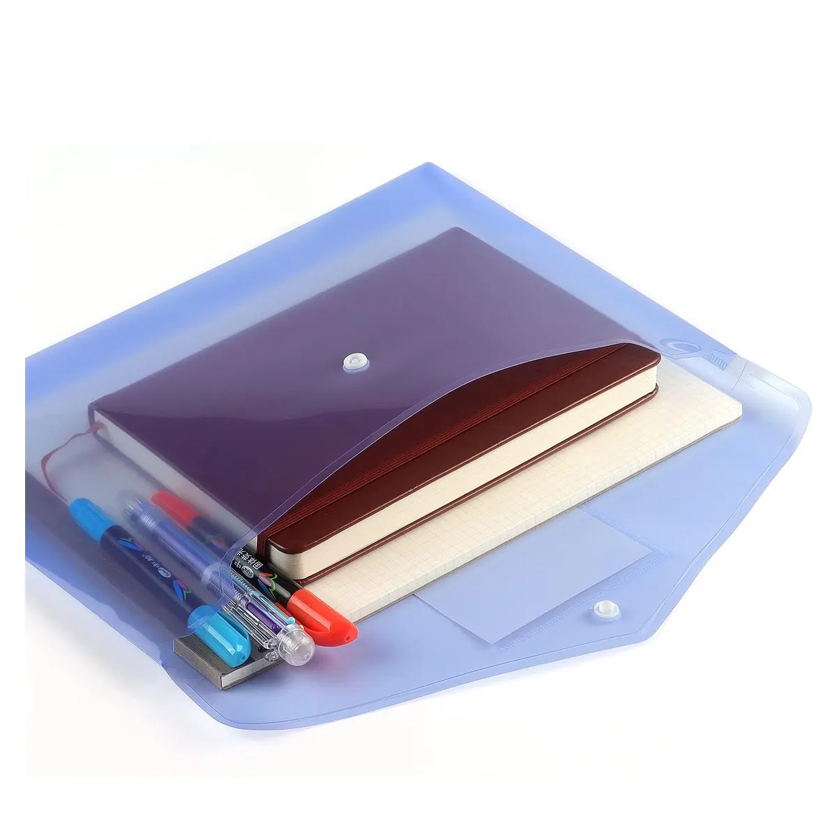 Transparent PP File Bag 2
