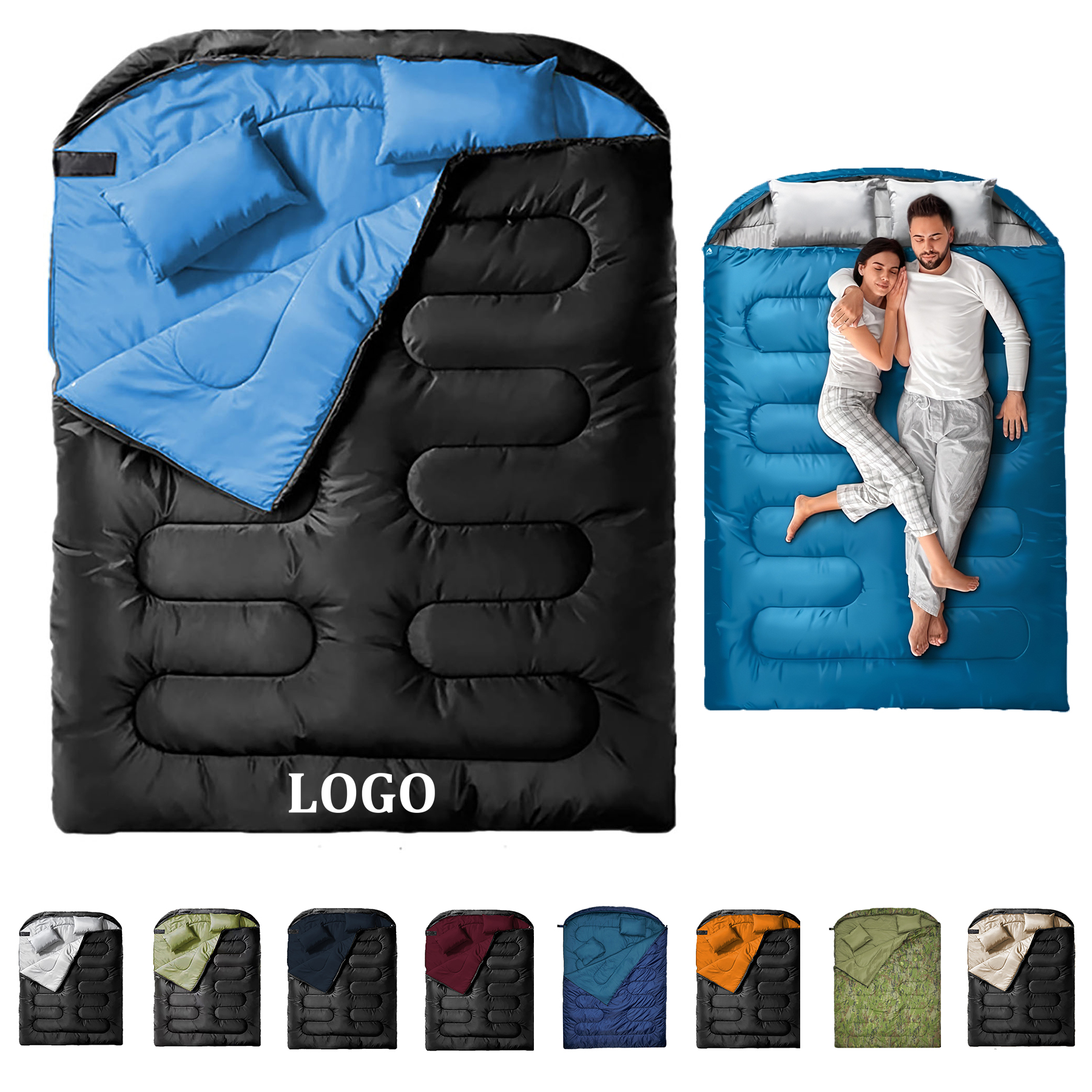 Double Sleeping Bag for Adults 3