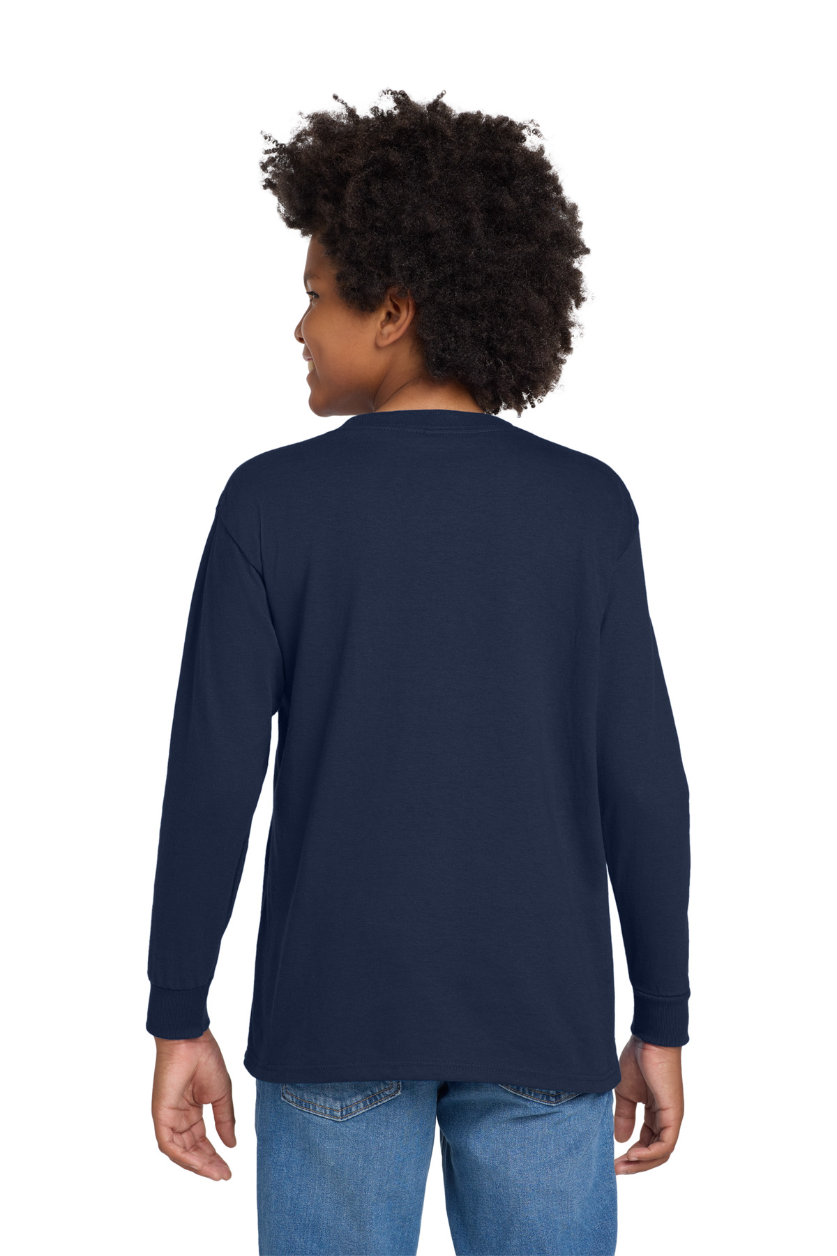 Gildan Youth Heavy Cotton 100% Cotton Long Sleeve T-Shirt. 5400B 15