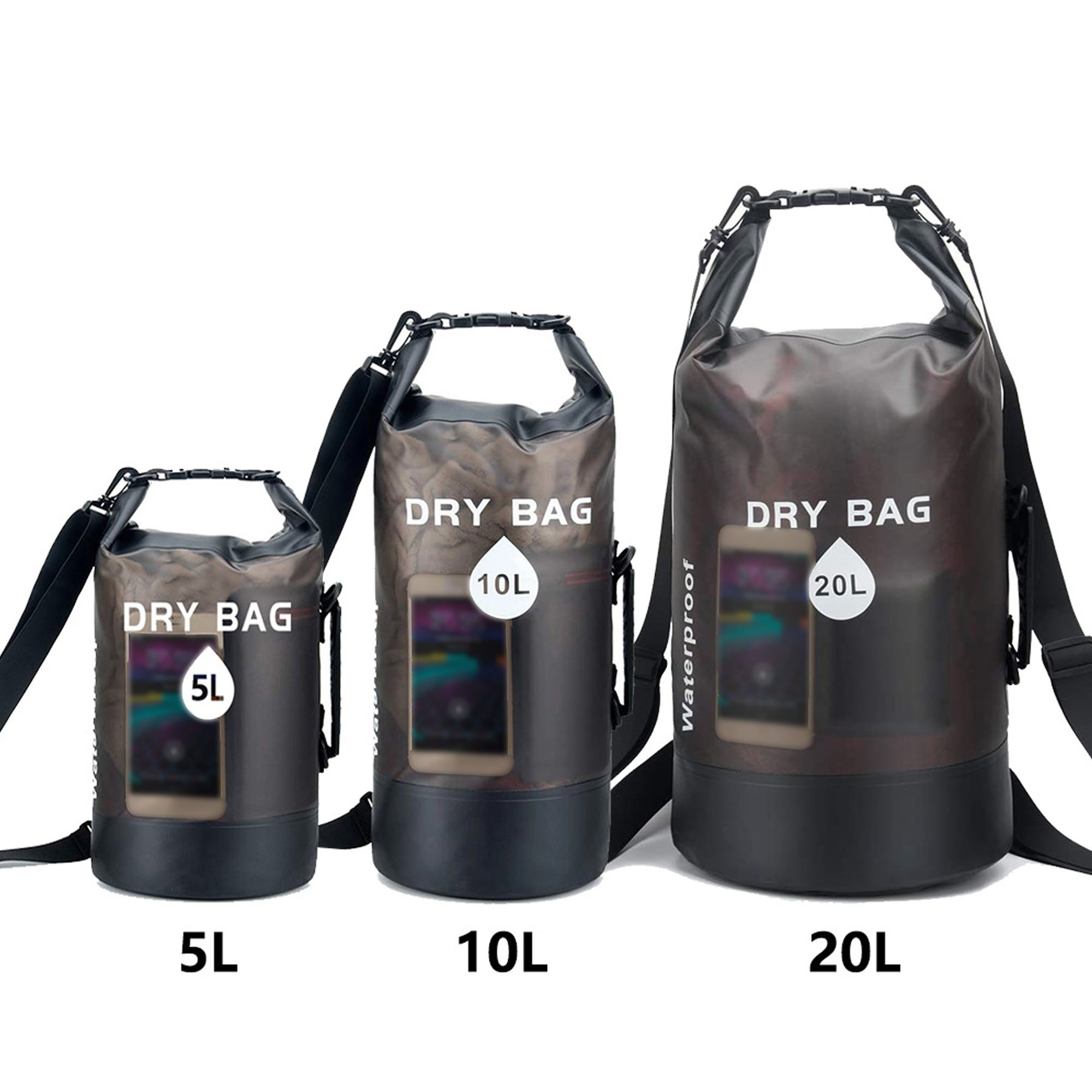 10L Dry Bag With Adjustable Strap 5