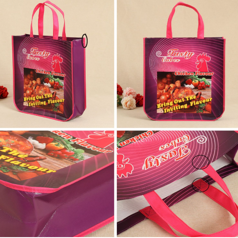 Matte Laminated Non Woven Shopping Tote Bag 2