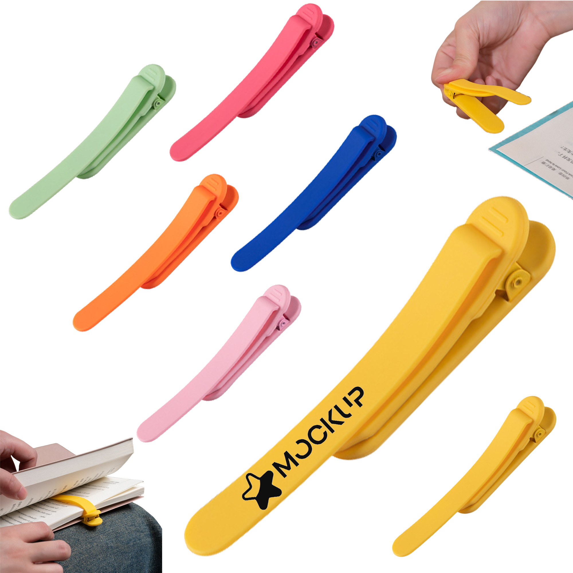 Automatic Smart Silicone Book Mark 2