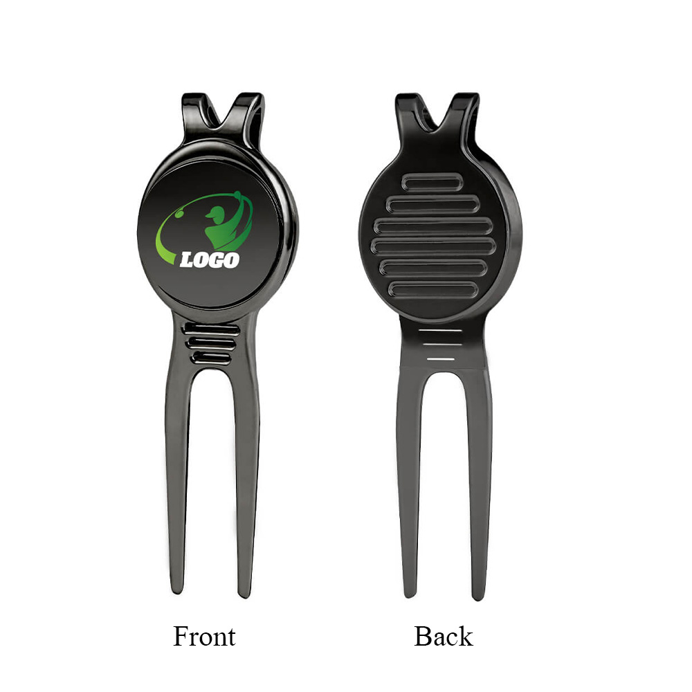 Divot Tool with Custom Logo Ball Marker 8