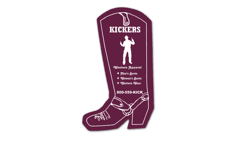 Cowboy Boot Vinyl Jar Opener 37