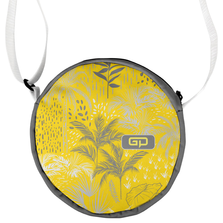 Rhythm Round Full Color Crossbody Bag - Made in the USA 5