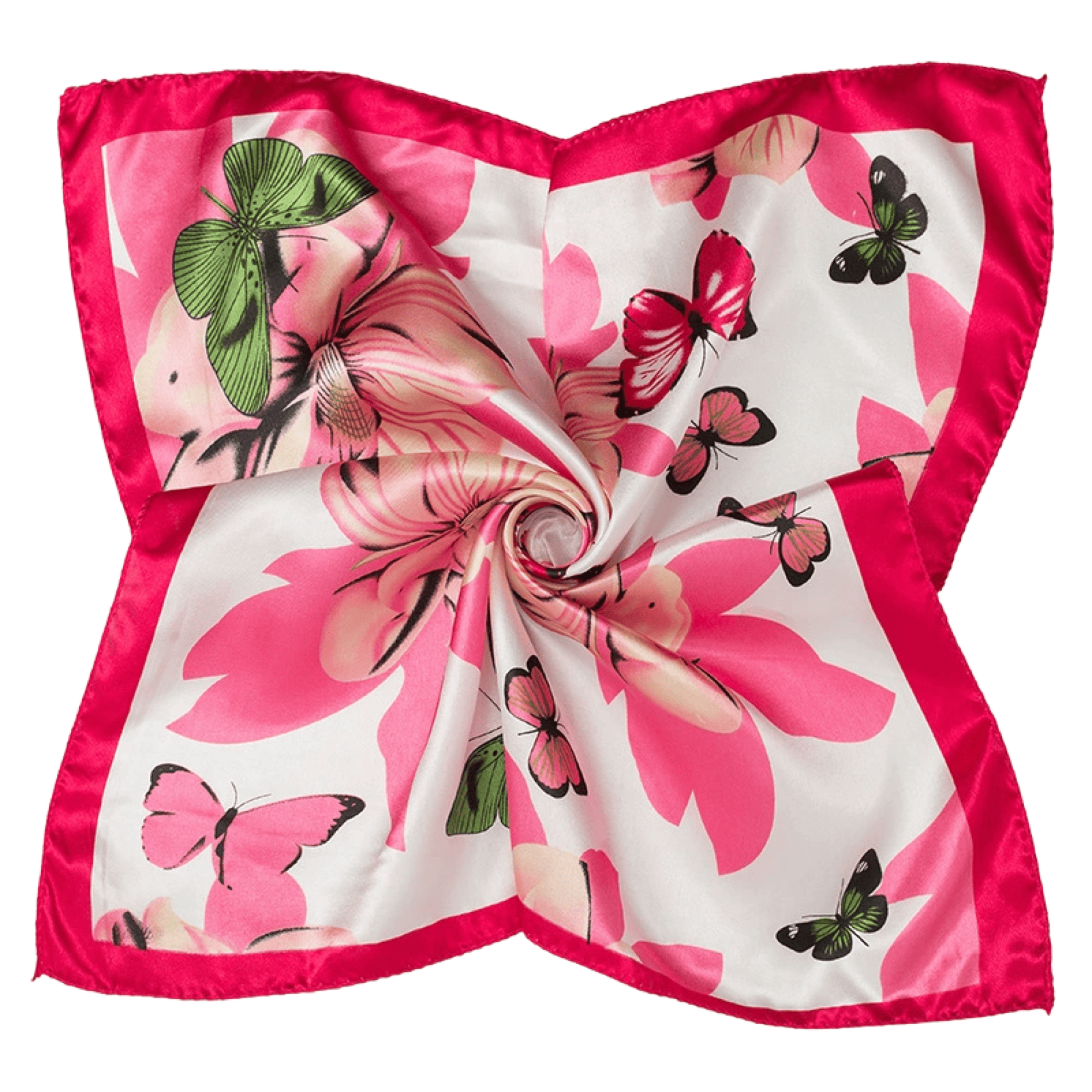 Custom Imitation Silk Fashion Square Scarf 3