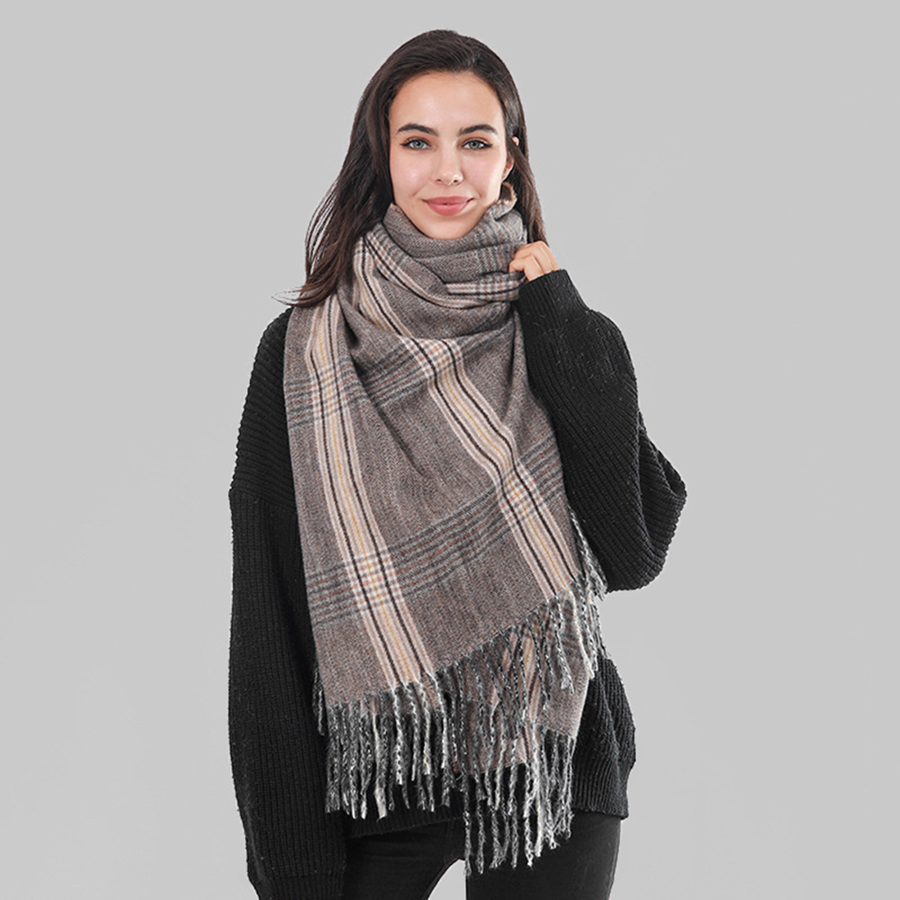 Warm Imitation Cashmere Scarf 3