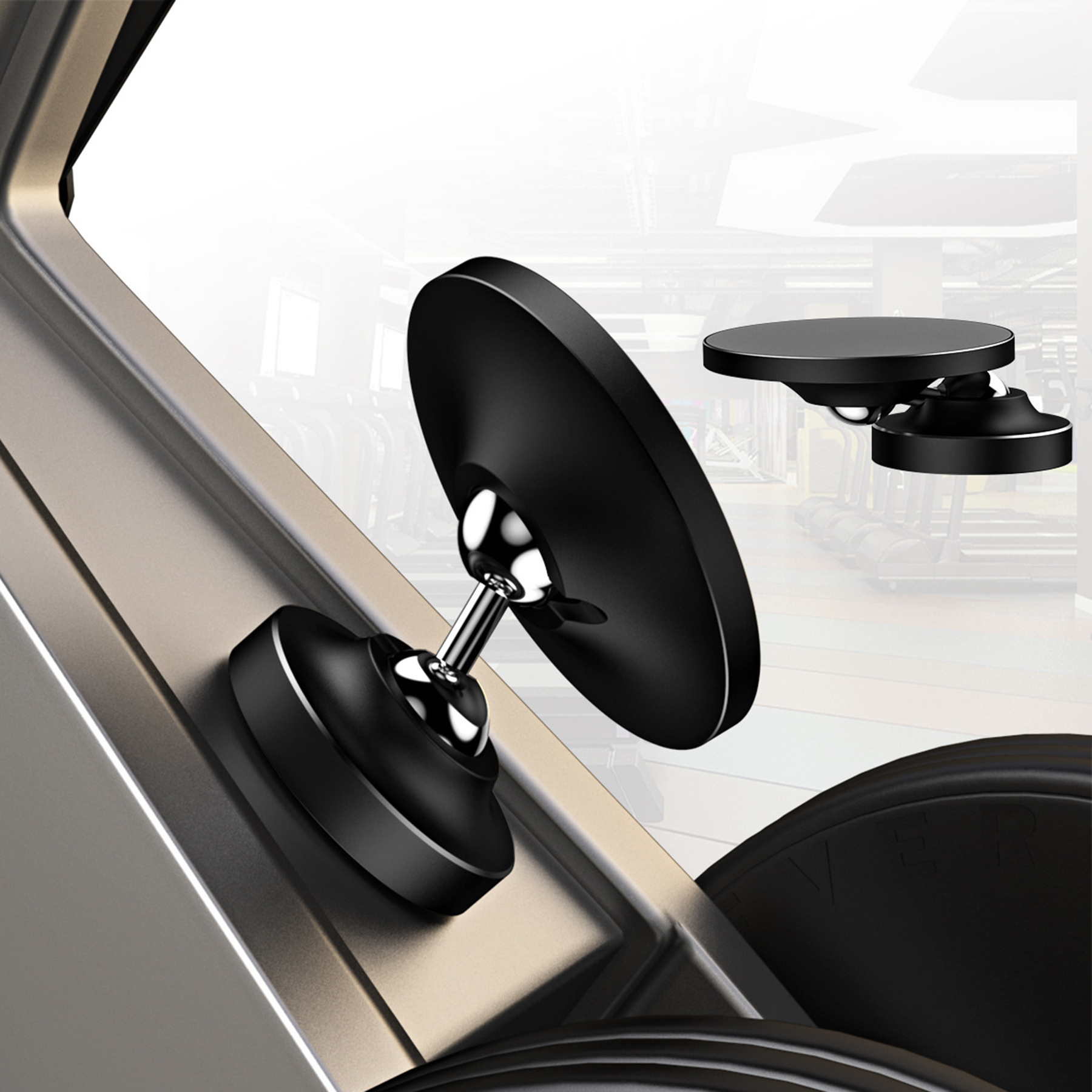Magnetic Metal Car Phone Mount Holder 8