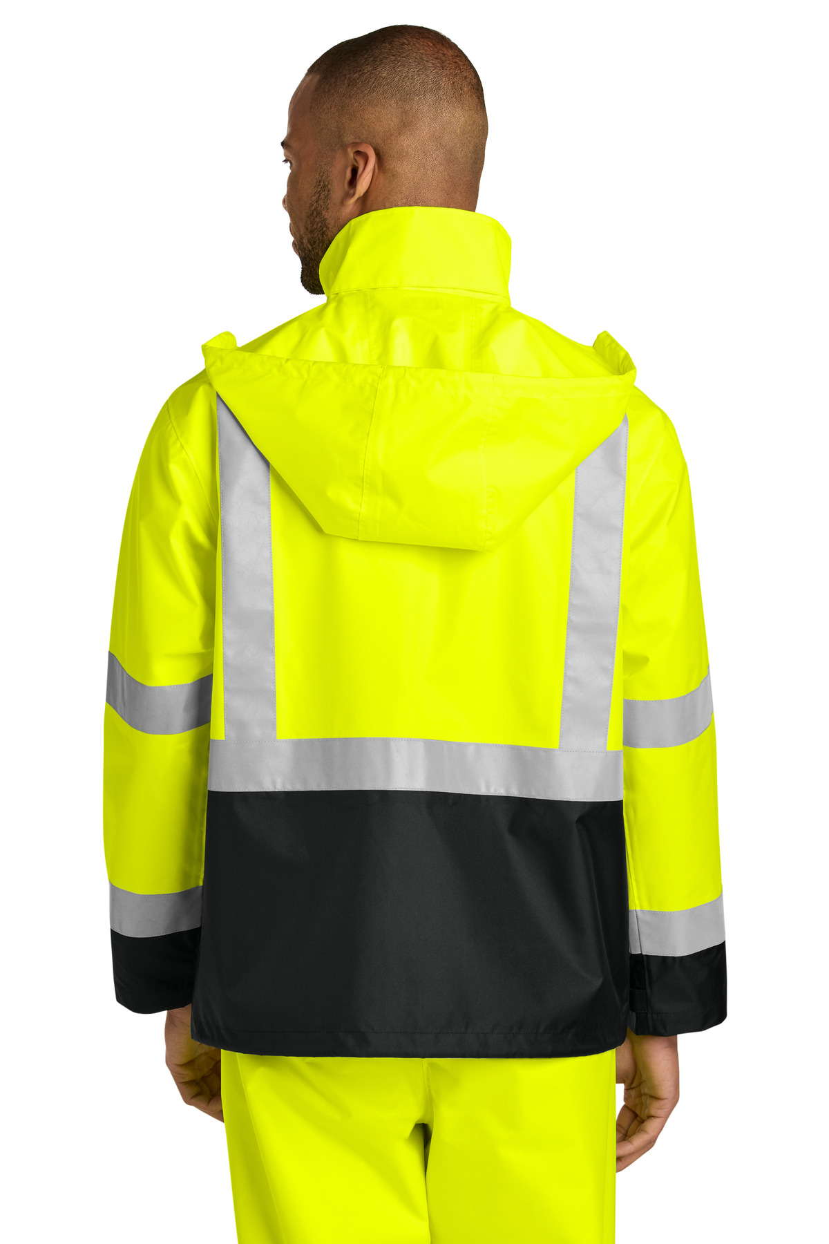 CornerStone ANSI 107 Class 3 Rain Jacket CSJ504 5
