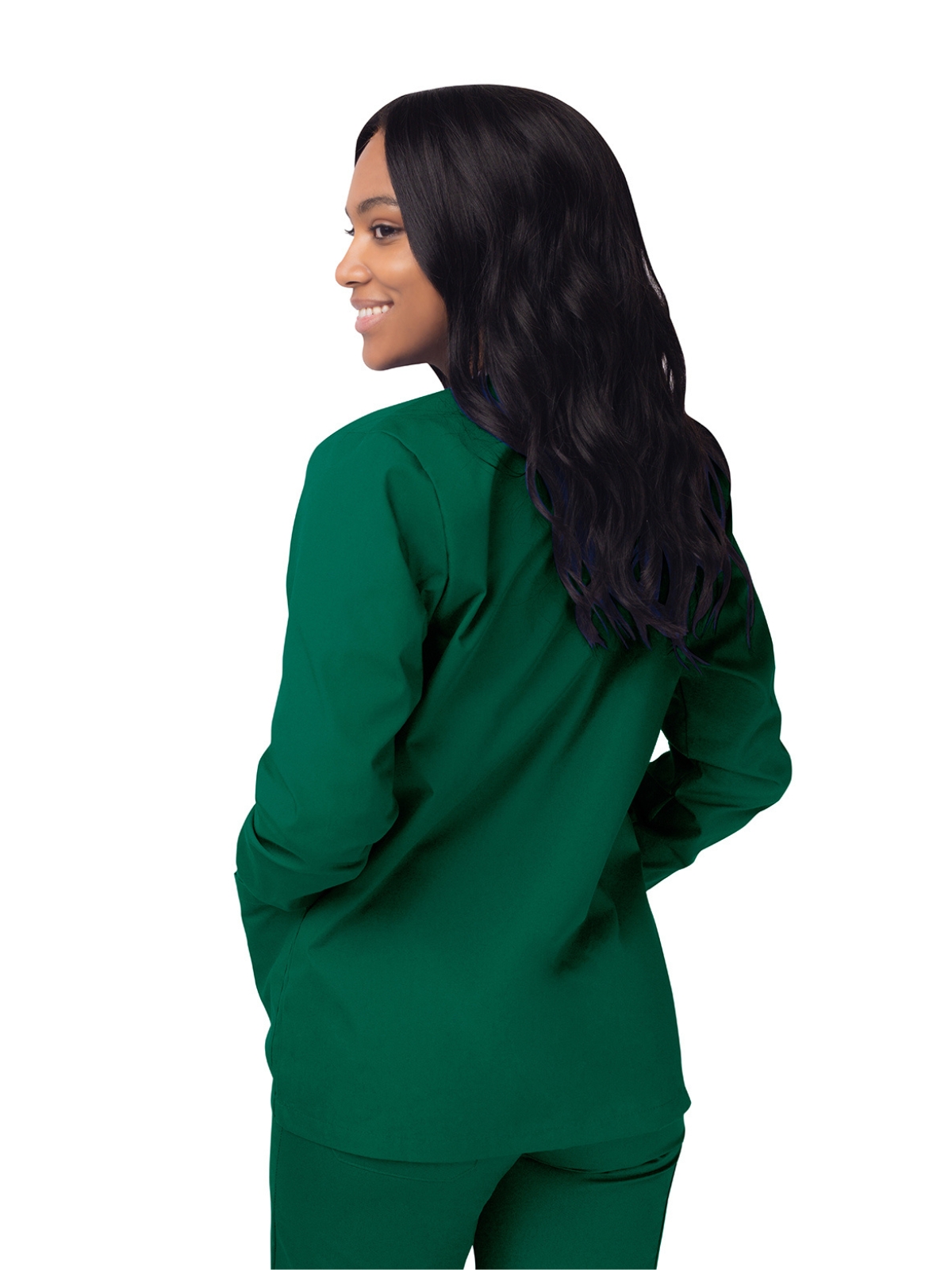 Adar - Sivvan - Women's Warm-Up Snap Close Jacket 19