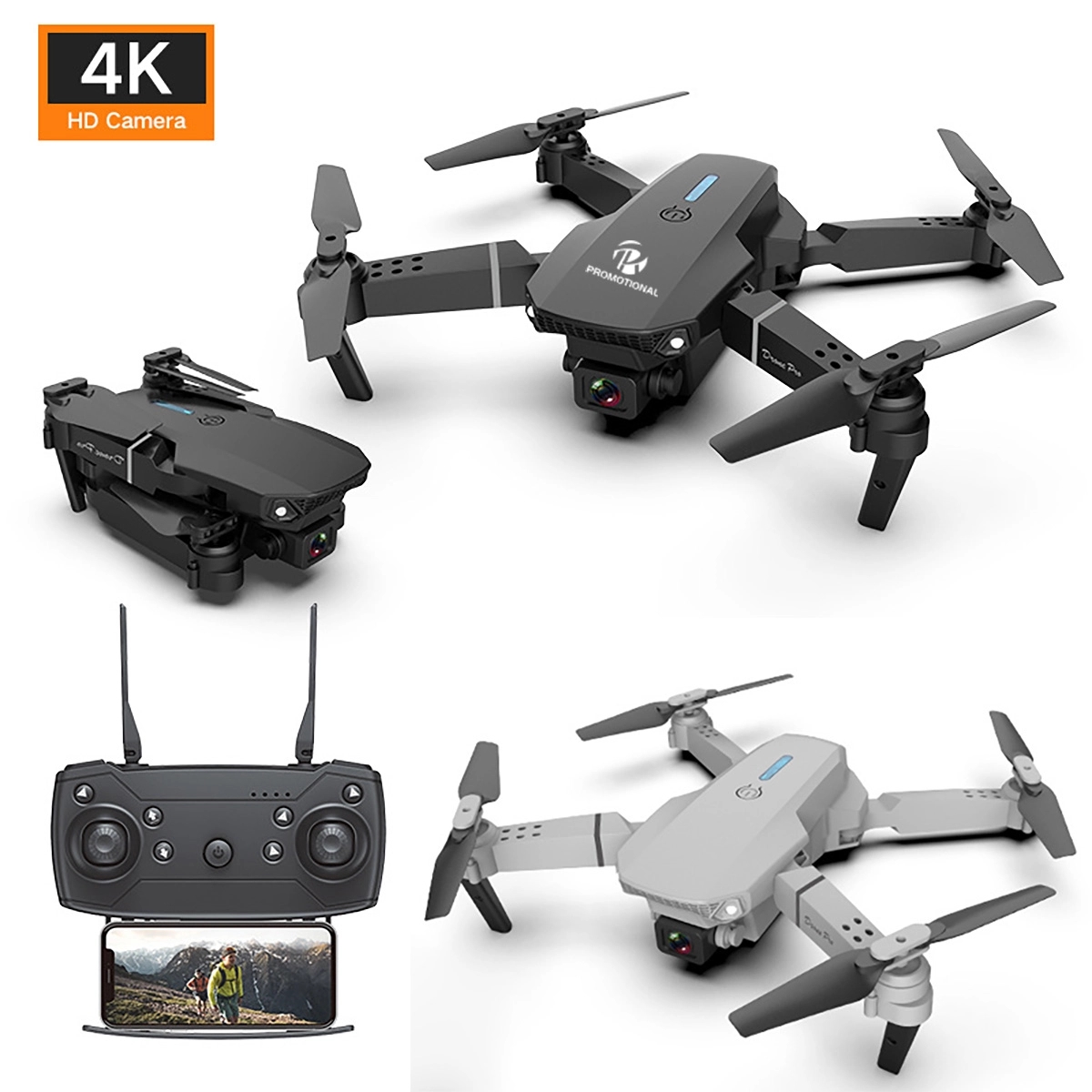 Foldable RC Drone with Camera 2